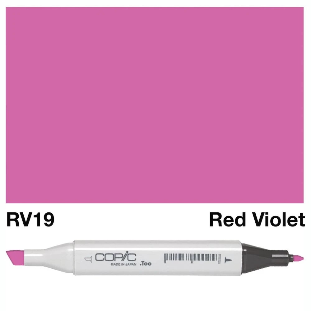 3 Copic Classic Original Dual Nib Marker RV19 Red Violet, 3 of 3