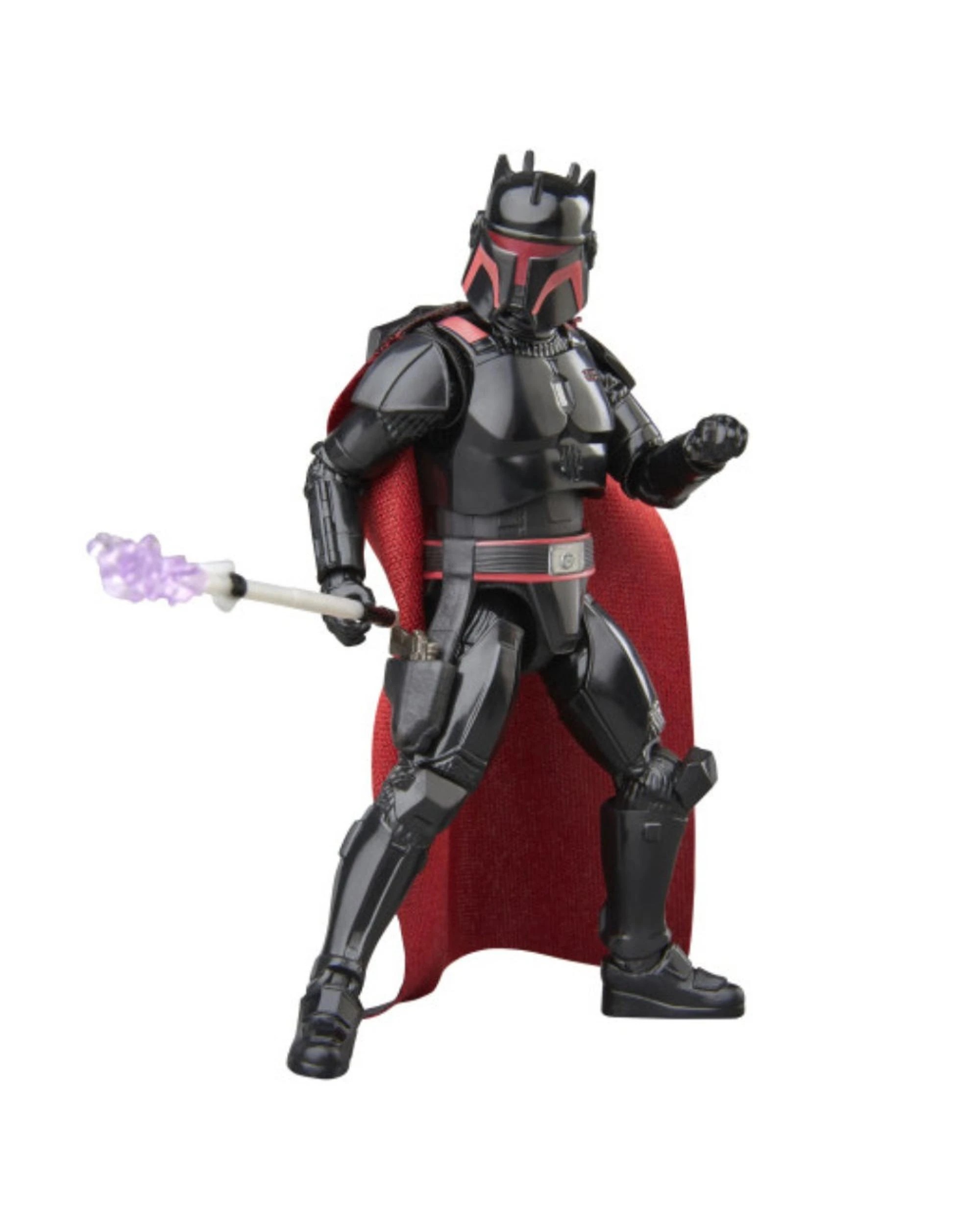 6 Hasbro Star Wars The Vintage Collection: The Mandalorian Moff Gideon Dark Trooper Armor Action Figure, 6 of 7