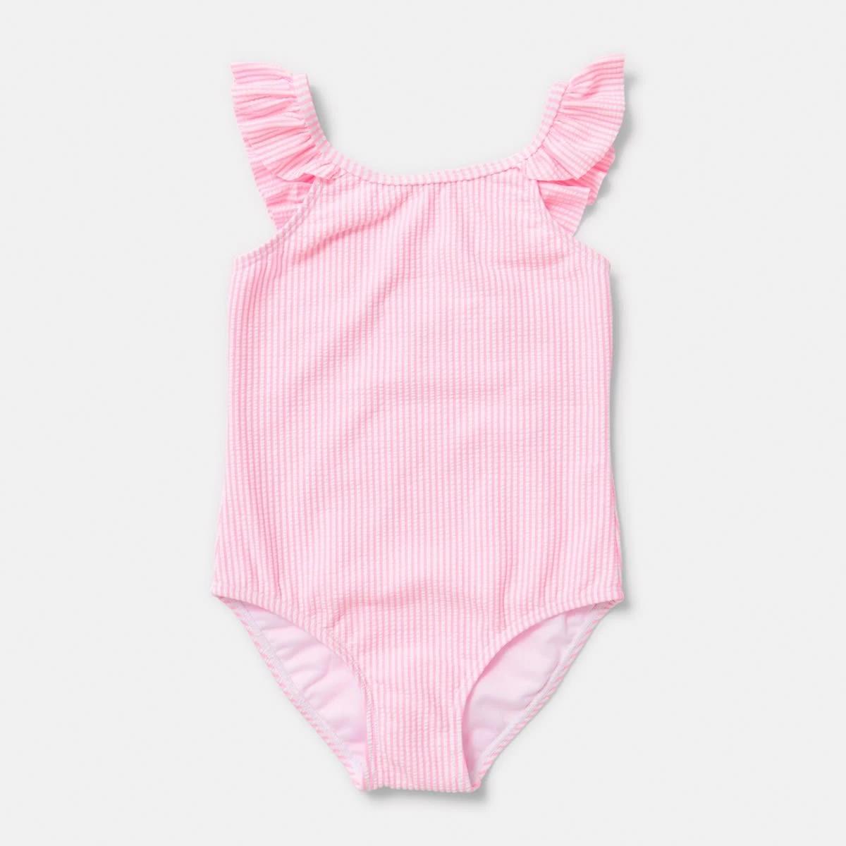 5 One Piece Swimsuit FLURO STRIPE, 5 of 7
