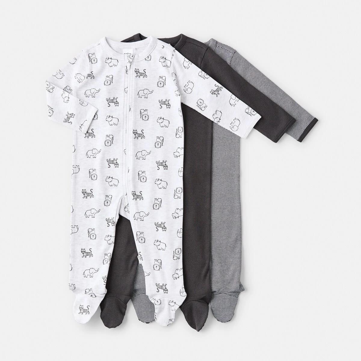 1 3 Pack Coveralls ASPHALT SAFARI, 1 of 7