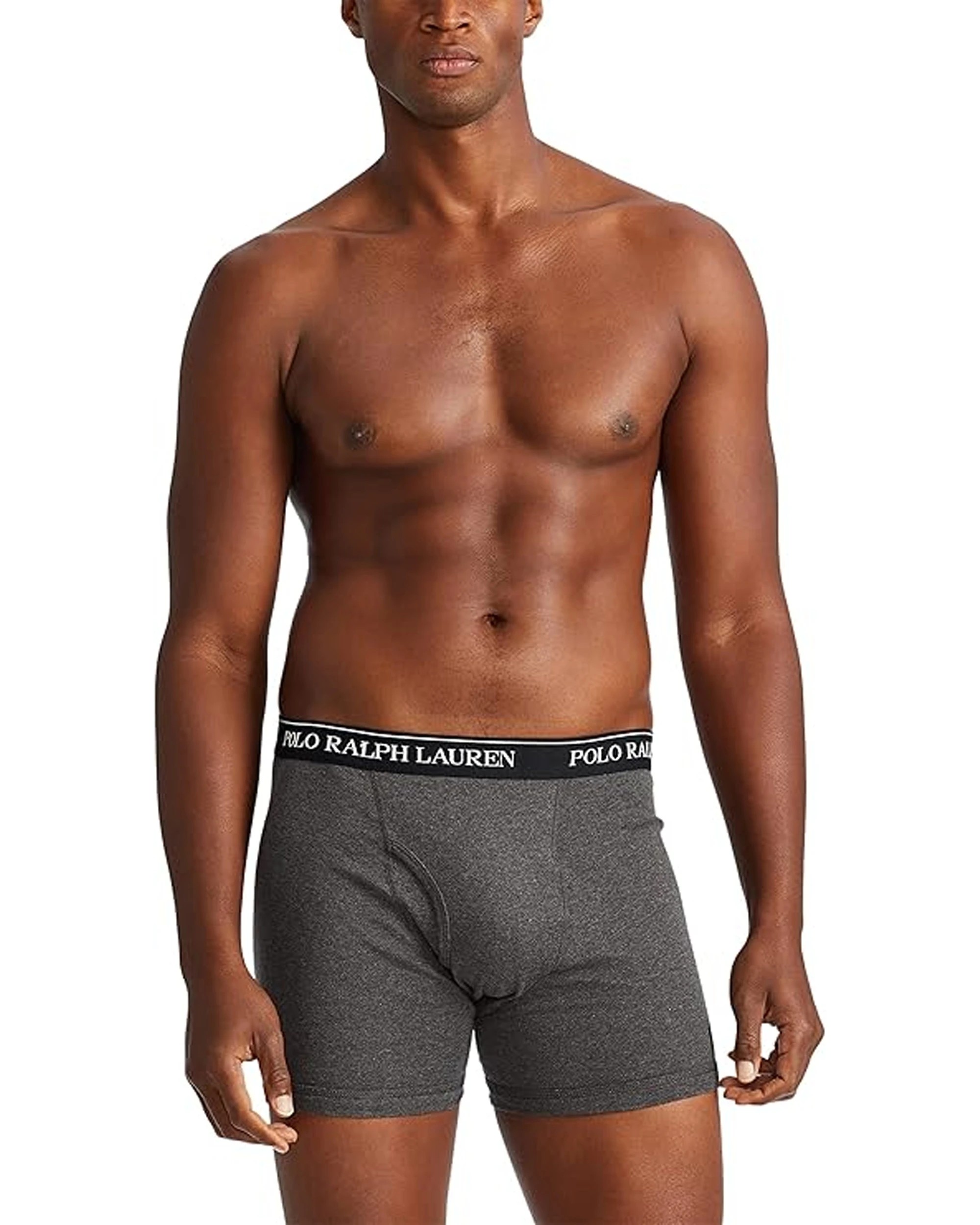 3 Polo Ralph Lauren 3pc Classic Fit Mid Rise Trunks Men Underwear - 2XL - Assorted, 3 of 6