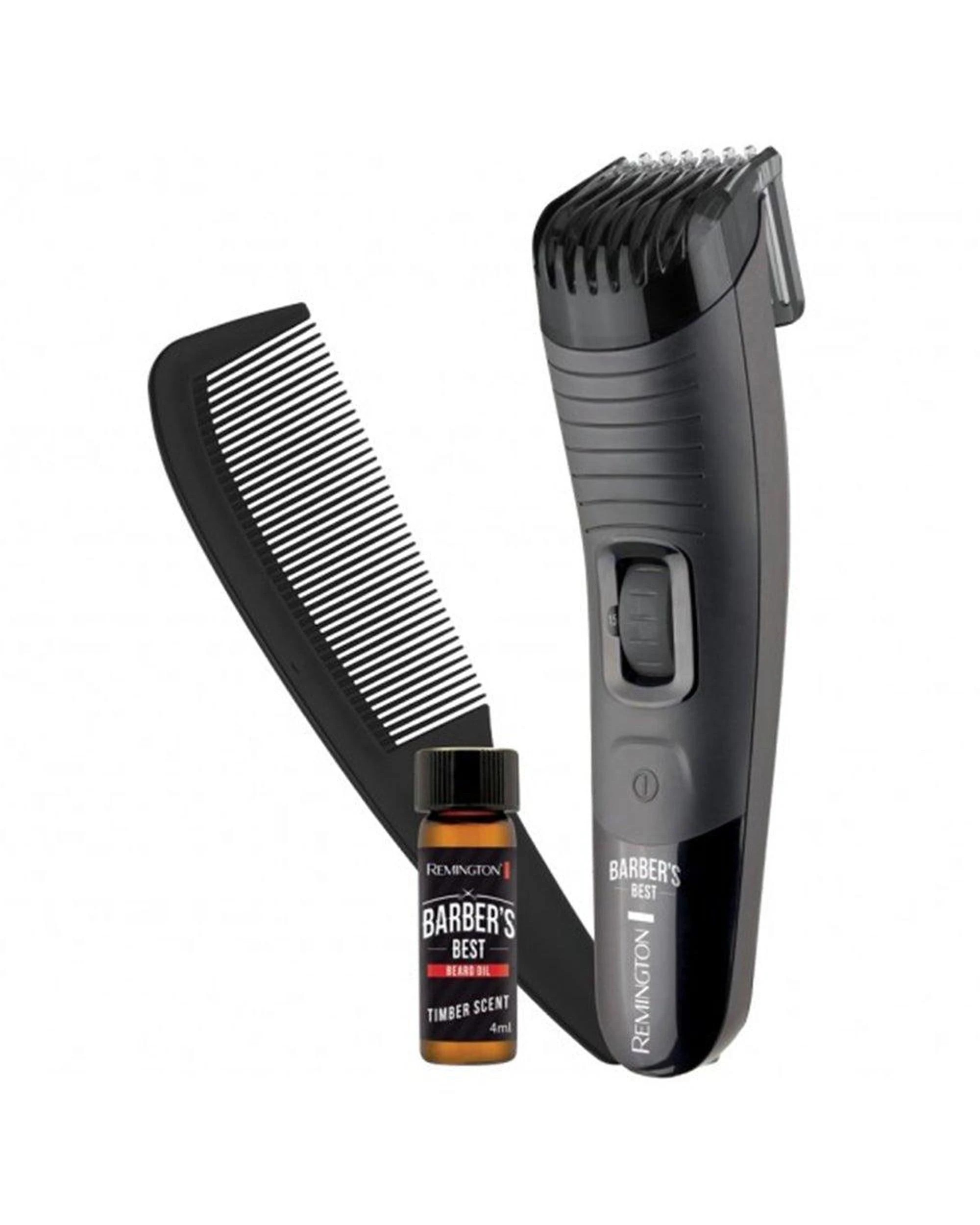 1 Remington Barbers Best Beard Trimming Kit - Black, 1 of 4