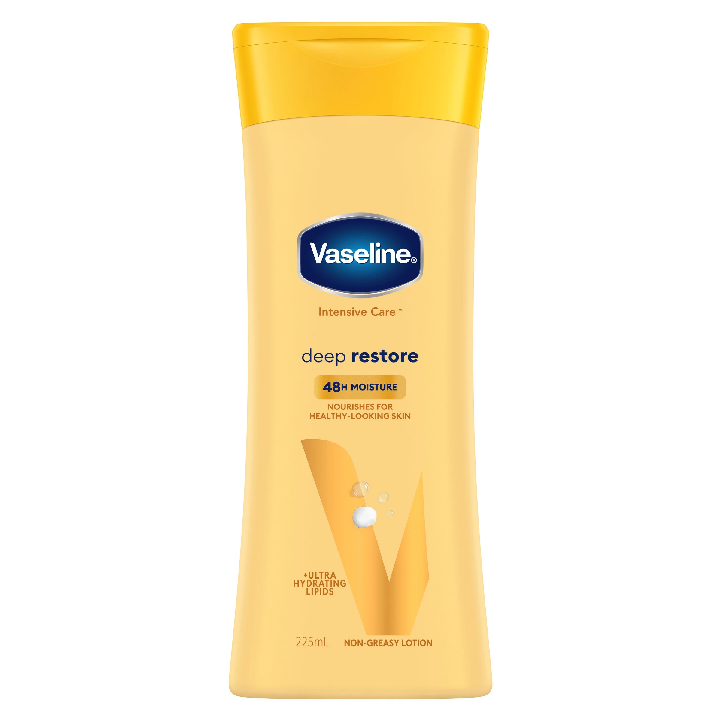 1 Vaseline Intensive Care Deep Restore Moisture Body Lotion 225ml - Ultra Hydrating Lipids, 1 of 6