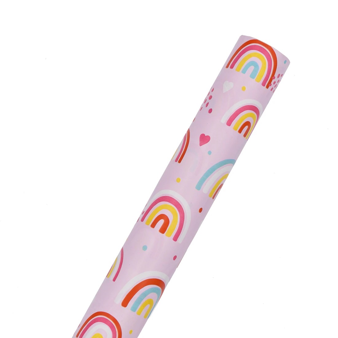2 Hallmark Gift Wrap Roll - Bright Rainbows, 2 of 3
