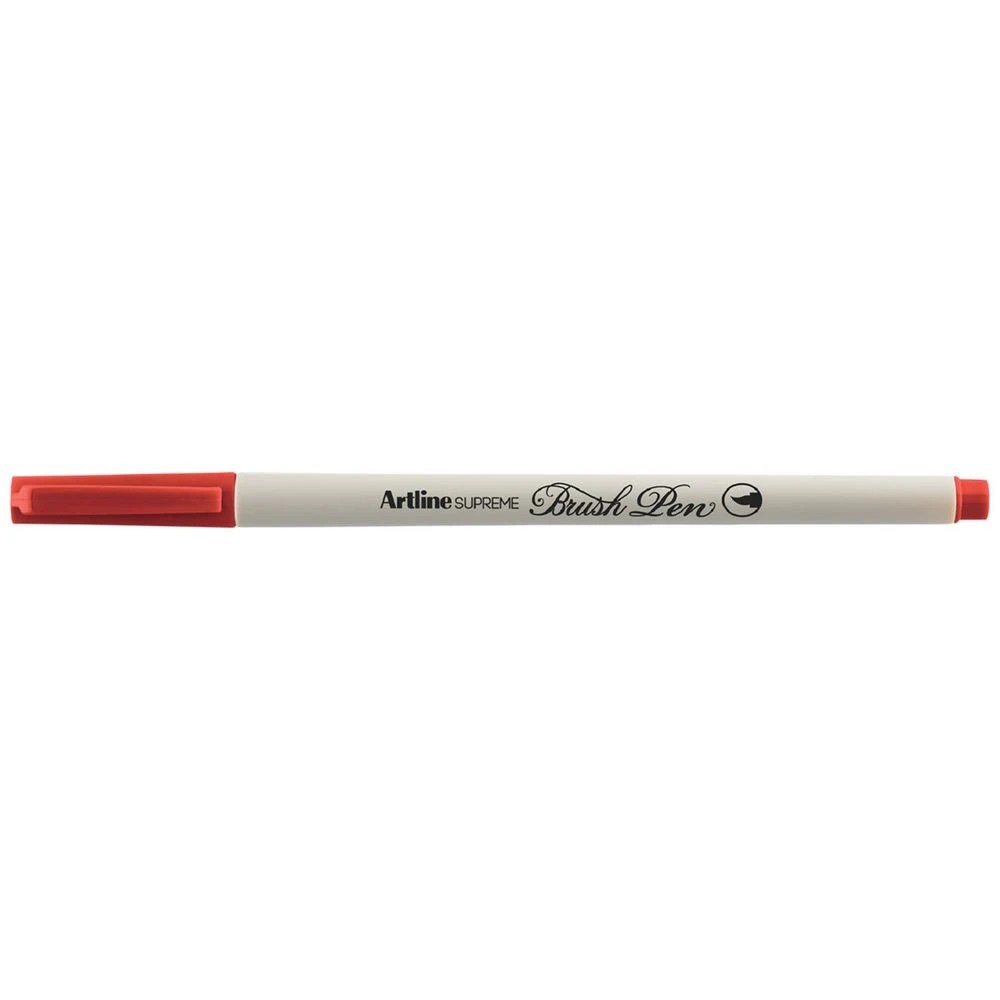 1 Artline Supreme Flexible Brush Pen Dark Red, 1 of 1
