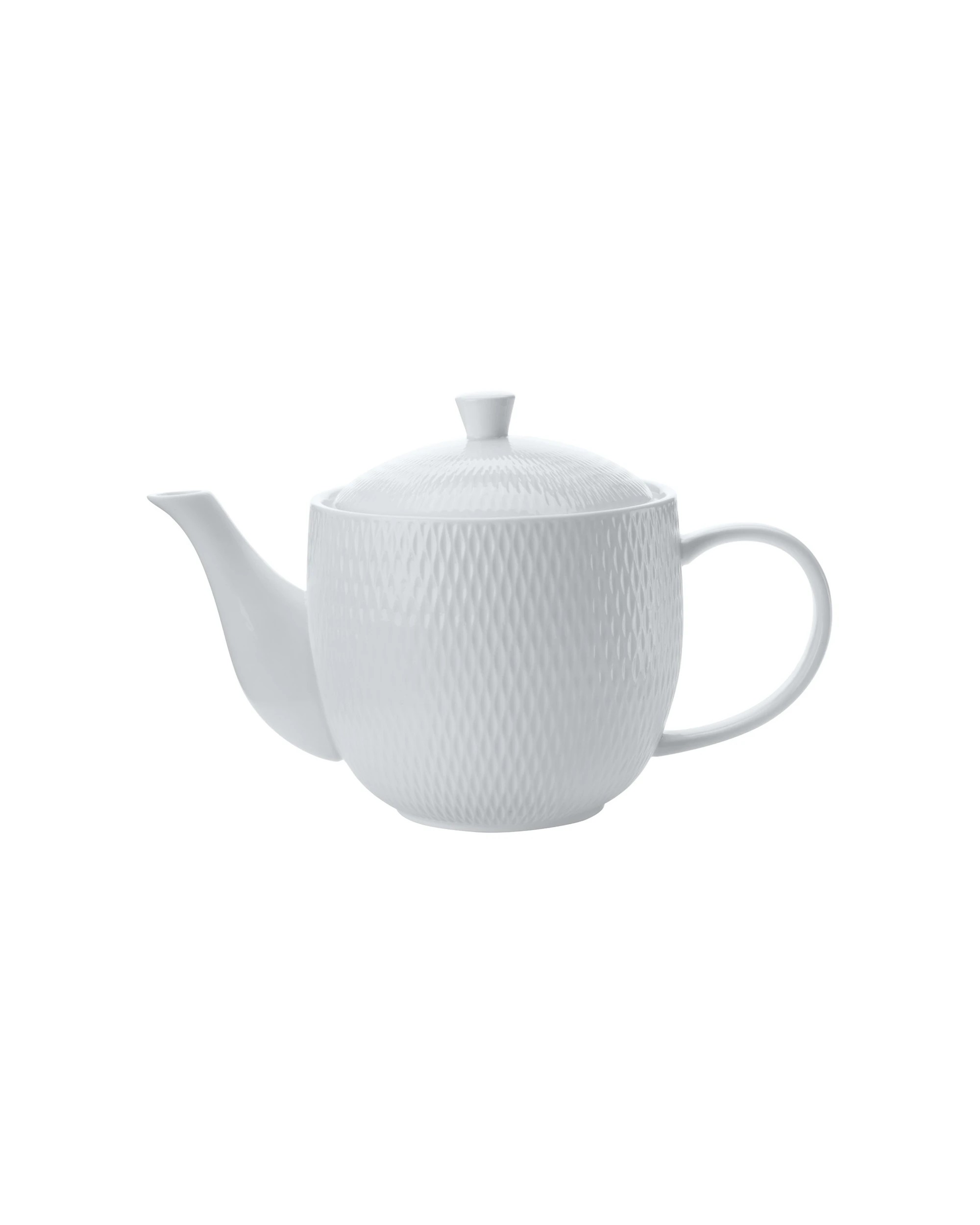 1 Maxwell & Williams Diamonds Teapot 3-4 Cup Prestige Porcelain Gift Boxed - White, 1 of 3