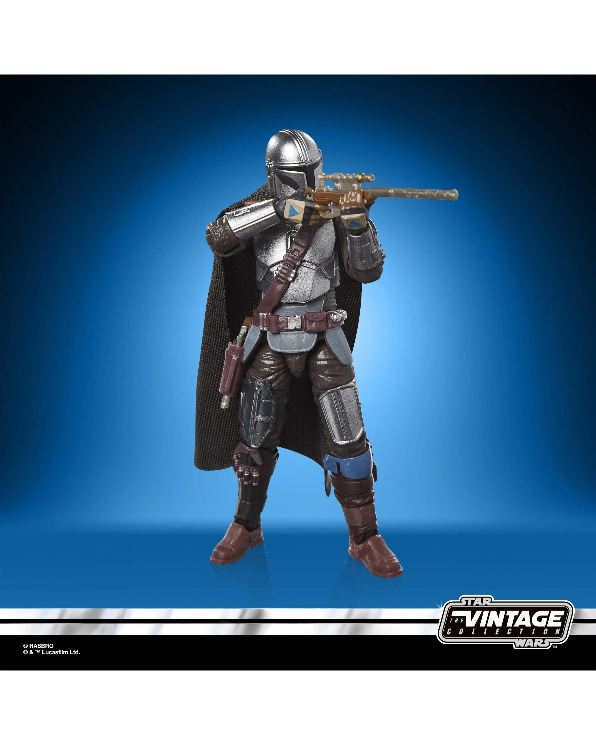 4 Star Wars The Vintage Collection Star Wars: The Mandalorian and Grogu The Mandalorian and Grogu Action Figure, 4 of 10