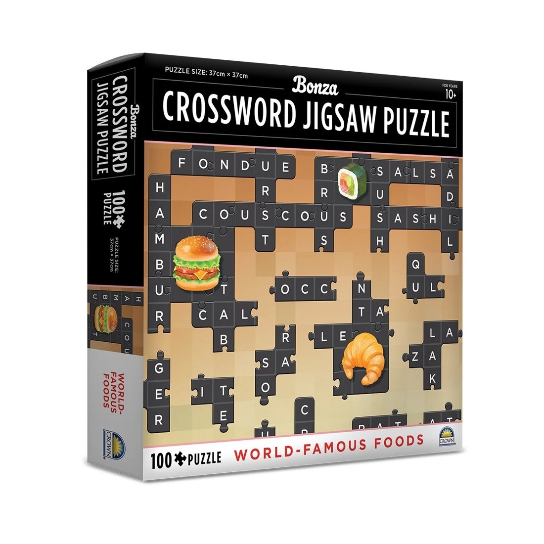 8 100 Piece Bonza Crossword Jigsaw Puzzle - Assorted, 8 of 10