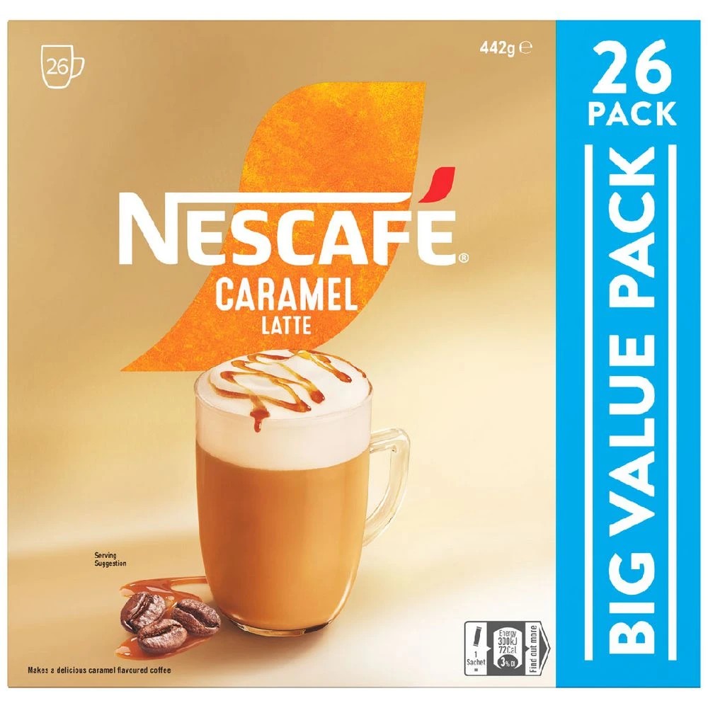 2 Nescafe Caramel Sachets 26 Pack, 2 of 10