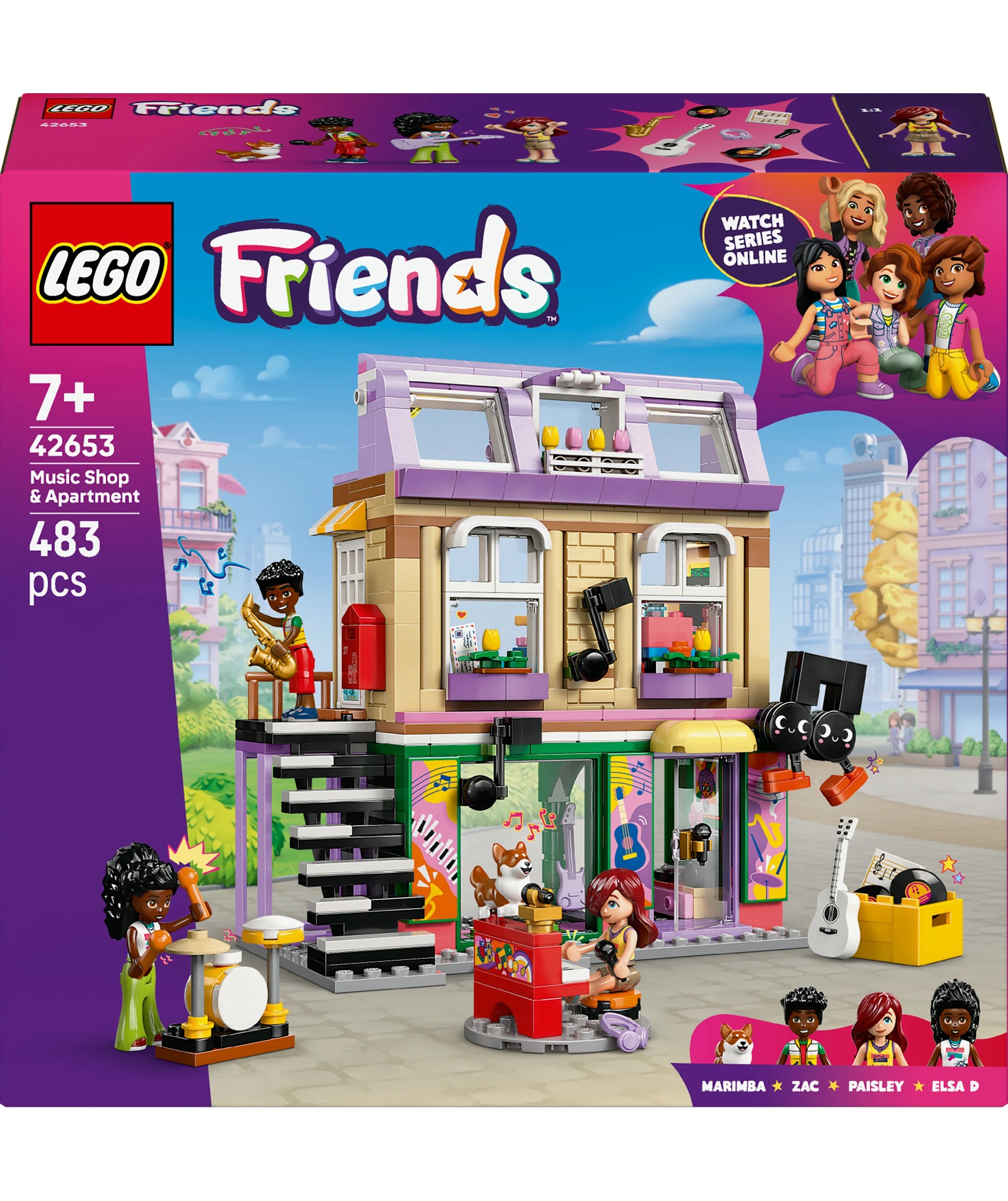 1 LEGO Friends Music Shop & Apartment 42653, 1 of 10