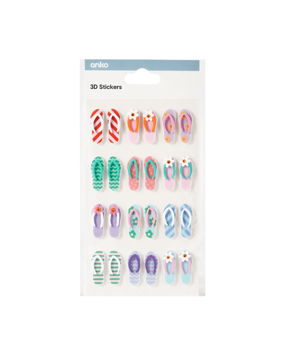3D Stickers - Thongs