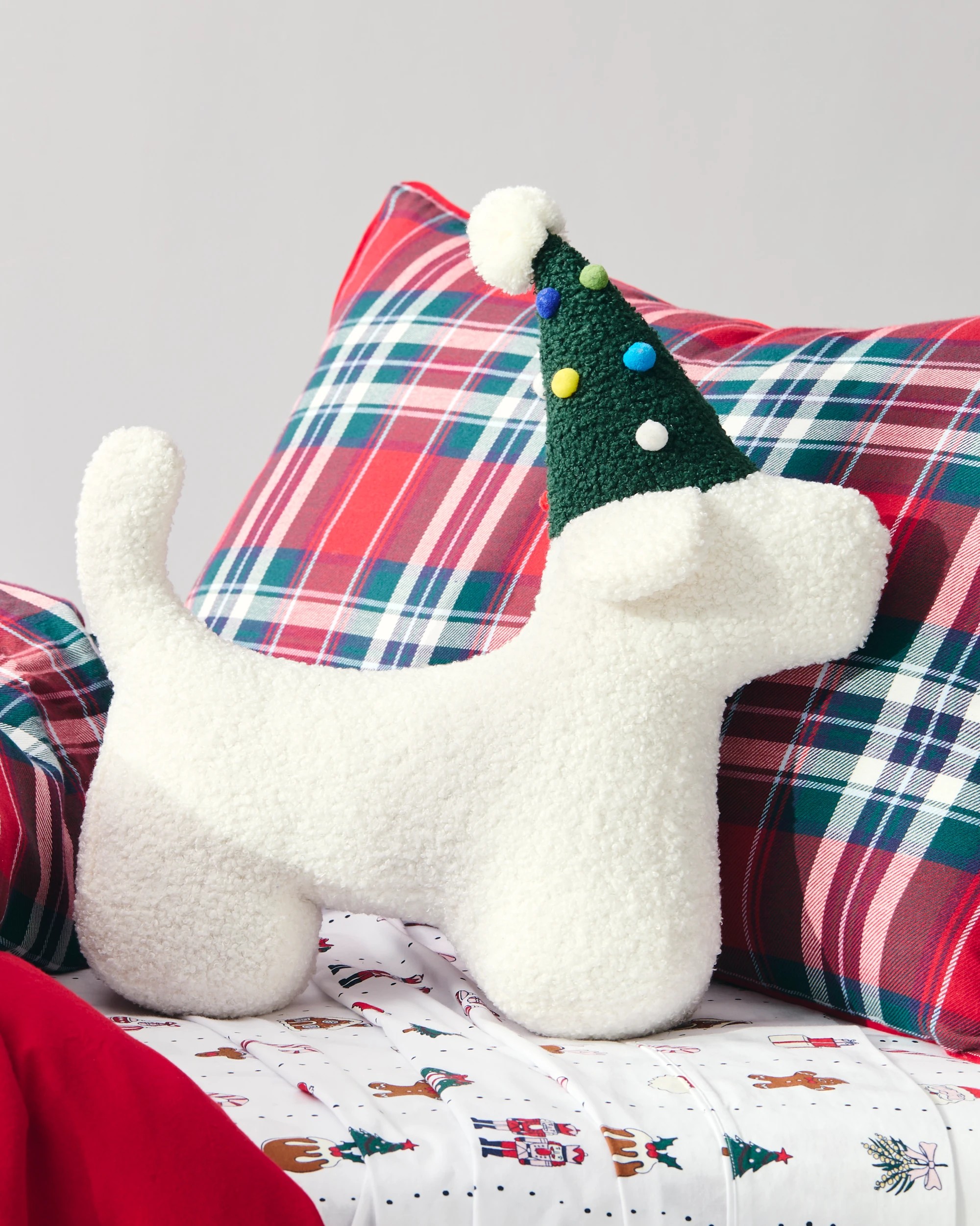 8 Target Christmas Plaid Check Quilt Cover Set - Double Bed - Red, 8 of 10