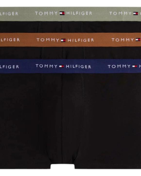 Tommy Hilfiger 3 Pack Mens Essential Boxer Cotton Trunks Underwear
