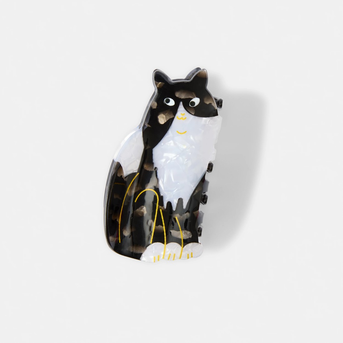 1 Black Novelty Cat Claw Hair Clip, 1 of 3