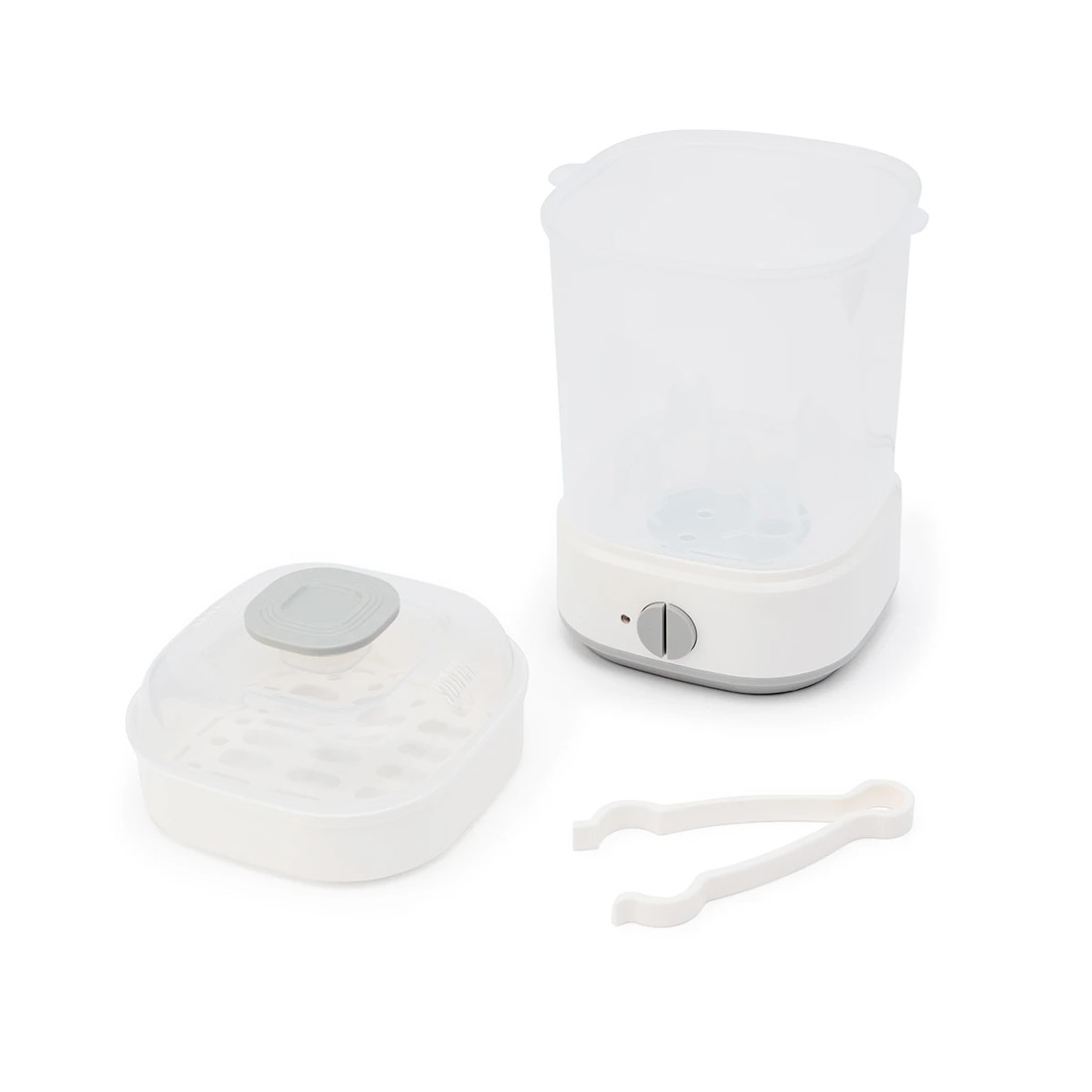 6 Electric Steam Bottle Steriliser - White and Grey, 6 of 10