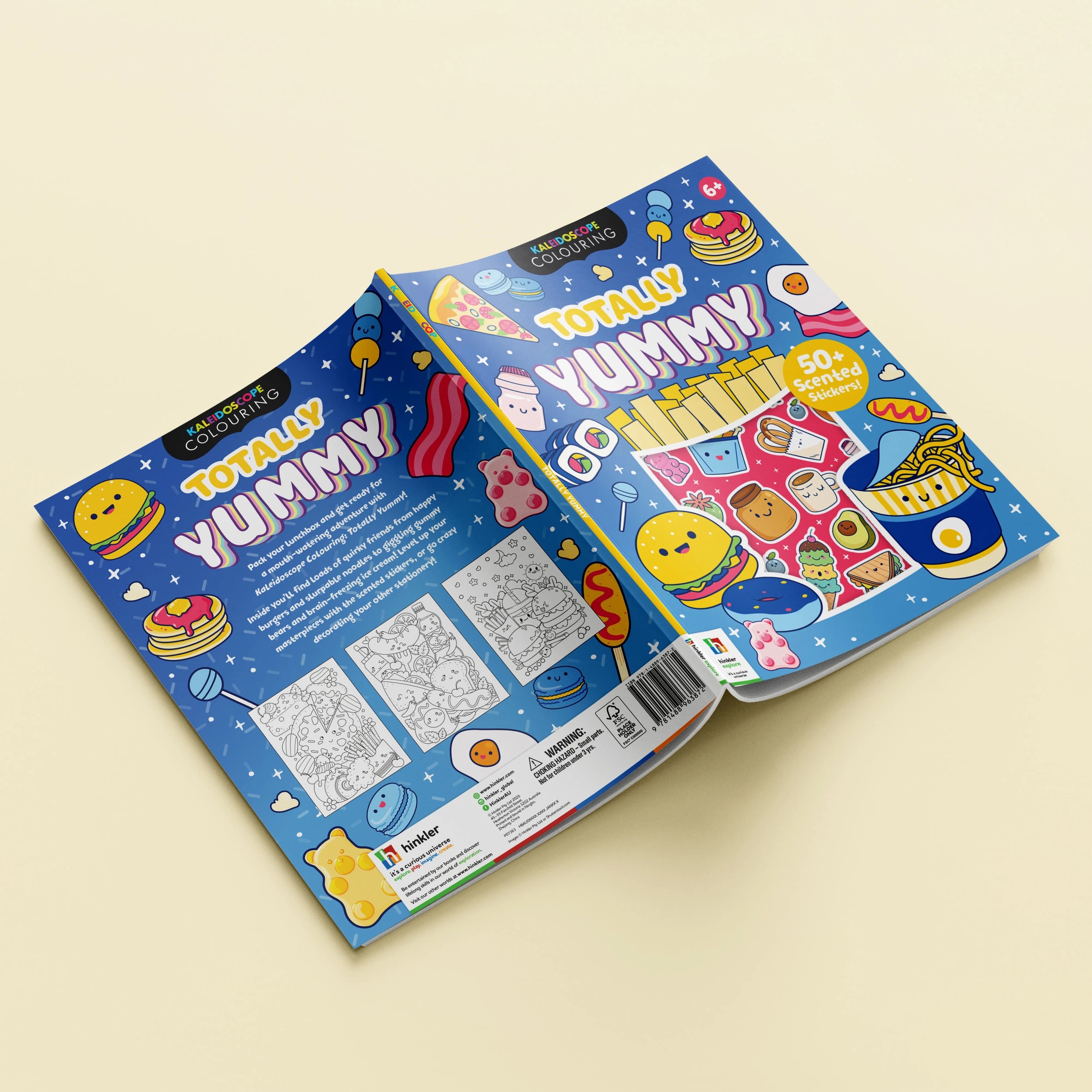 5 Kaleidoscope Colouring: Totally Yummy​ - Book, 5 of 5