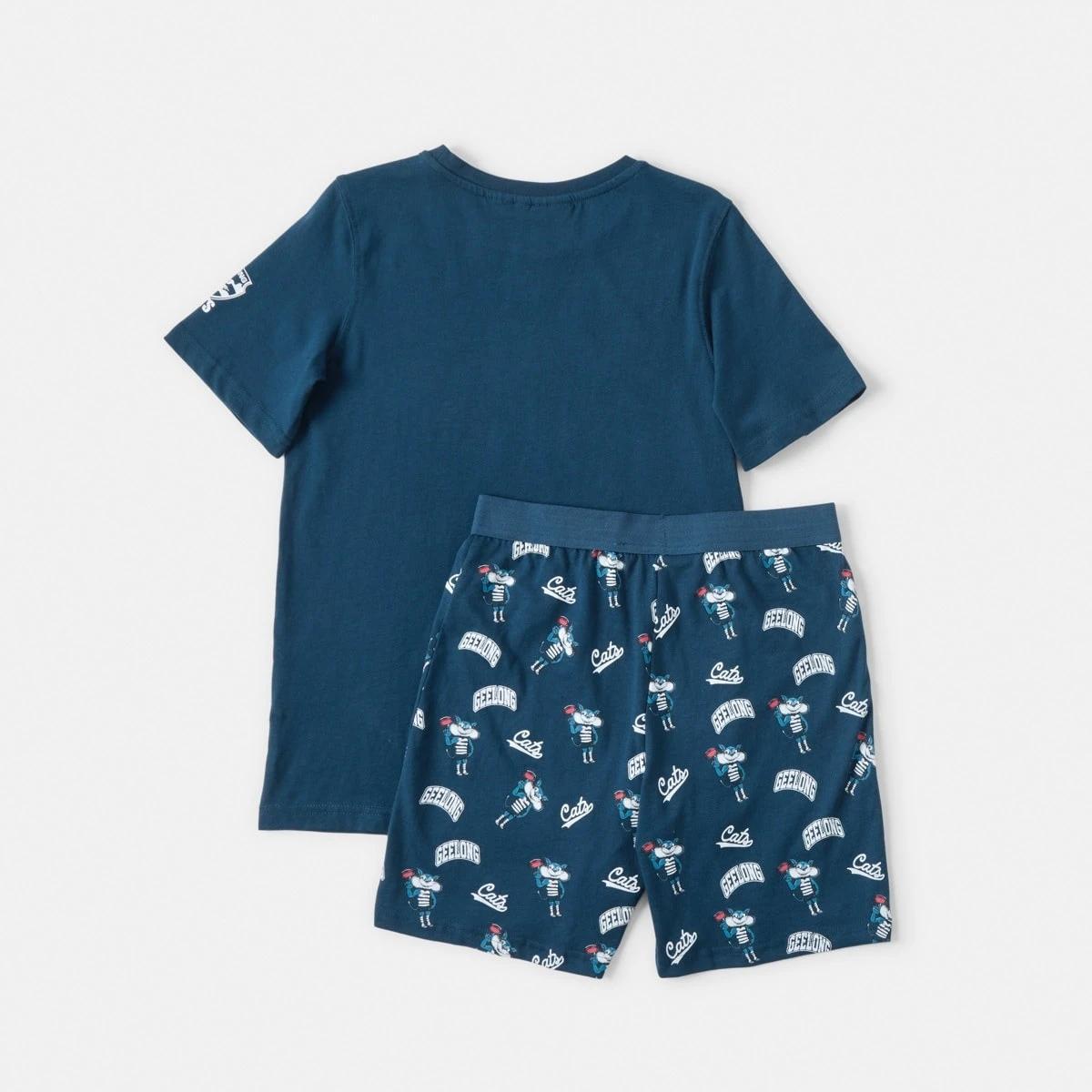 6 Active Kids AFL Pyjama Set Geelong, 6 of 8