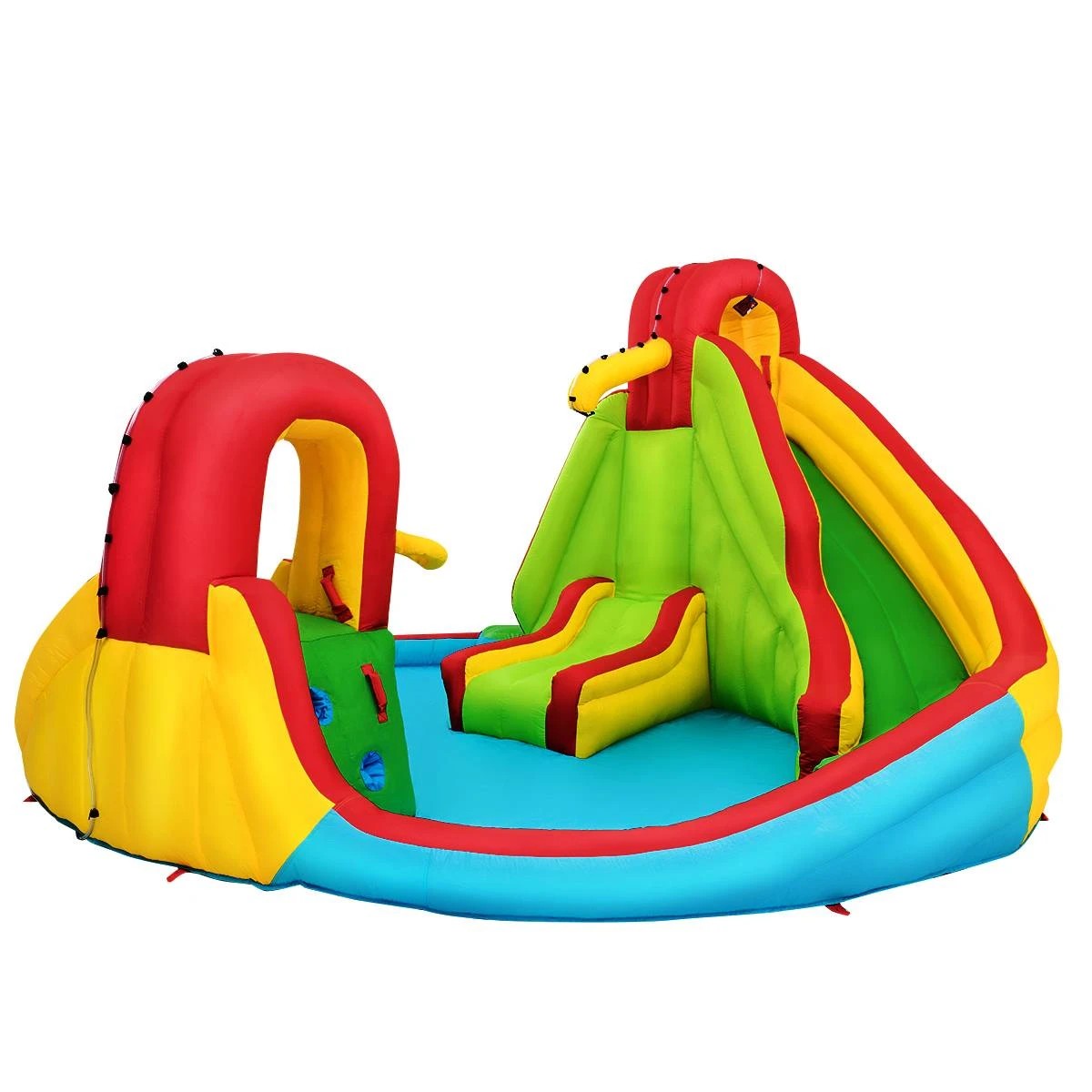1 Costway Inflatable Water Park Jumping Castle NO Blower, 1 of 2