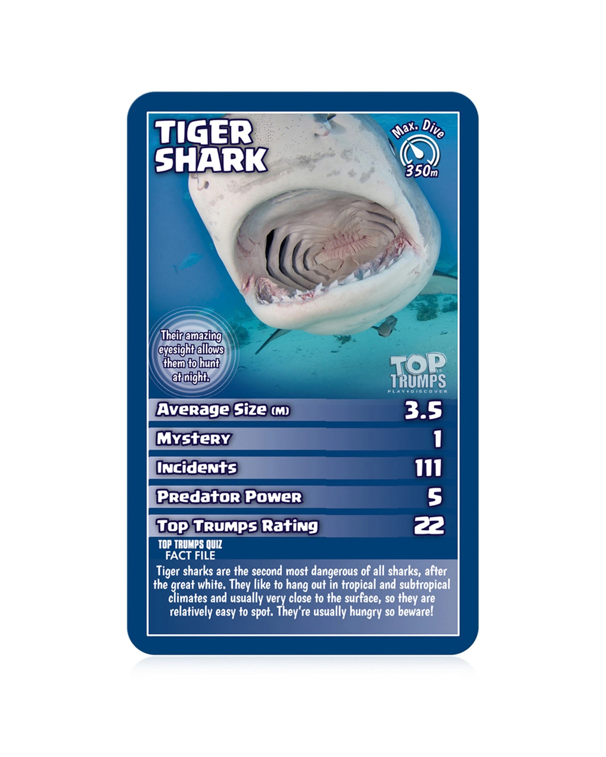 2 Top Trumps: Which is the Scariest Sharks, 2 of 4