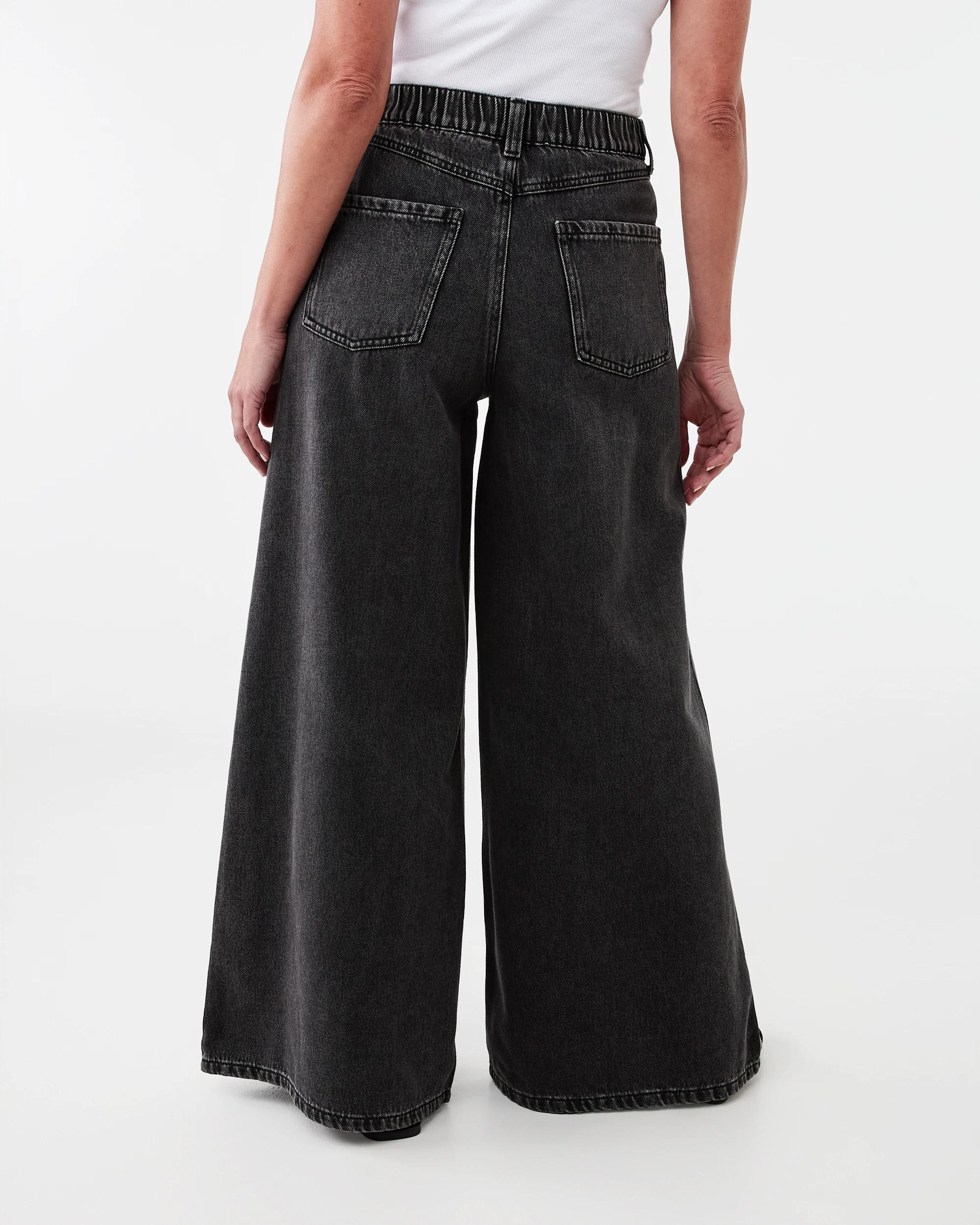4 Palazzo Jeans Black Wash, 4 of 8