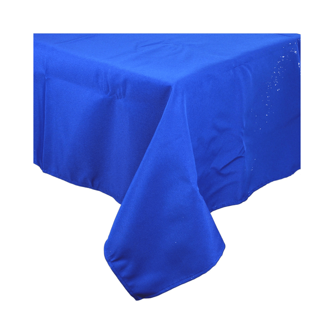 1 Party Maker Elegant Royal Blue Rectangular Fabric Tablecloth 137cm x 243cm, 1 of 1