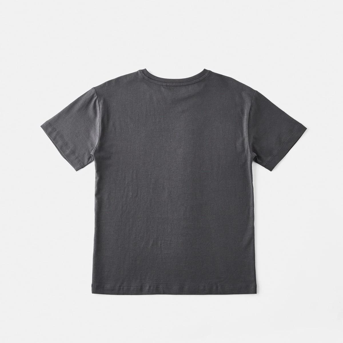 8 Short Sleeve Graphic Print T-shirt Grfiti Ash, 8 of 8