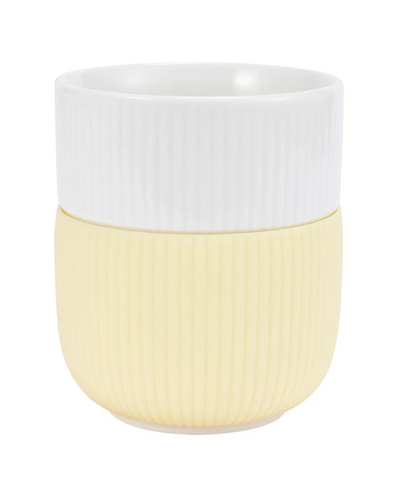 Mug with Silicone Wrap - Yellow