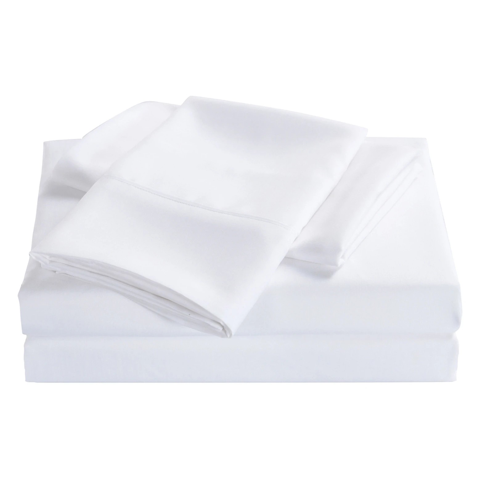 1 Royal Comfort 2000 Thread Count Bamboo Cooling Sheet Set Ultra Soft Bedding - Queen Bed - White, 1 of 4