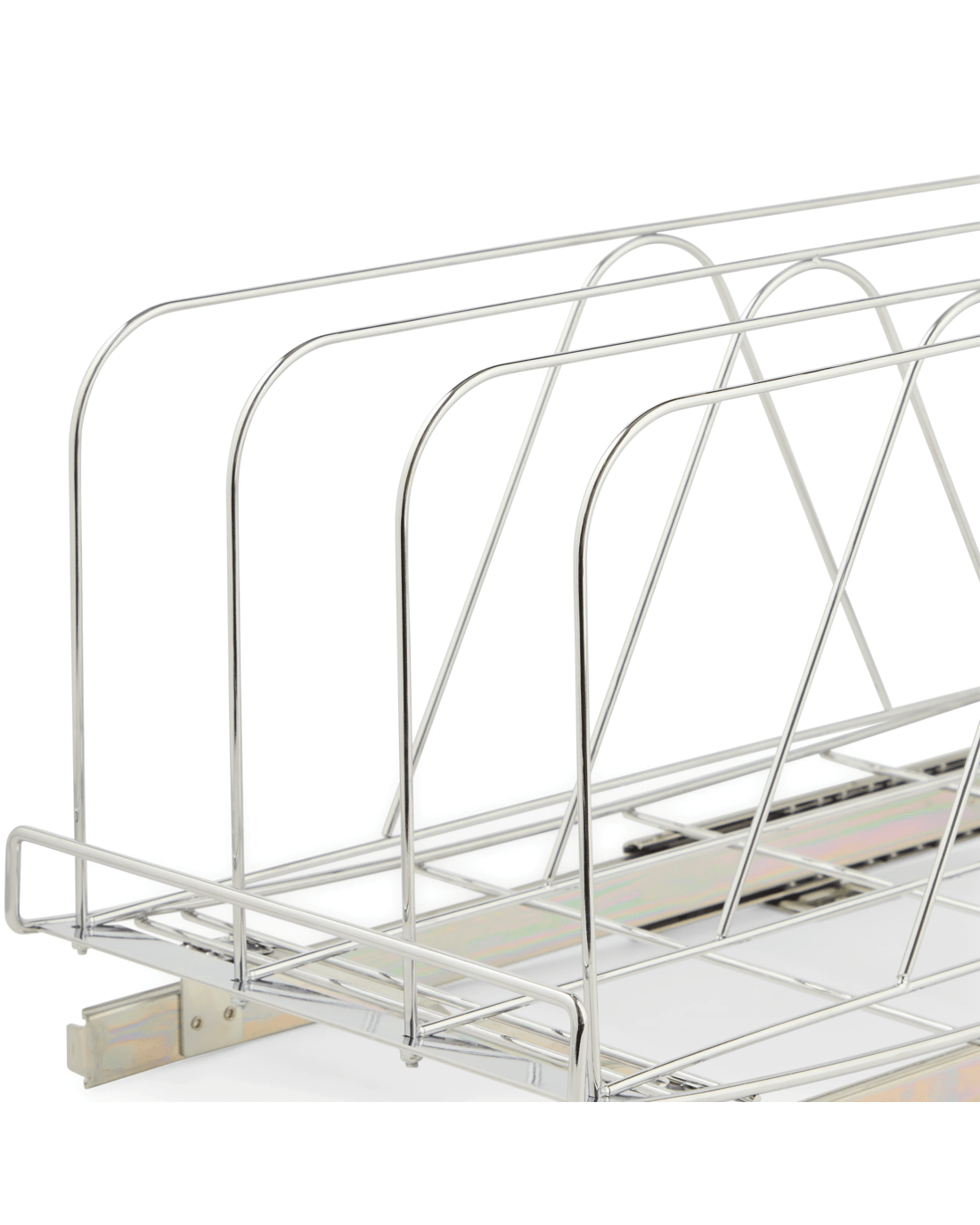 9 Chrome Pull-out Drawer Sliding Organiser, 9 of 10