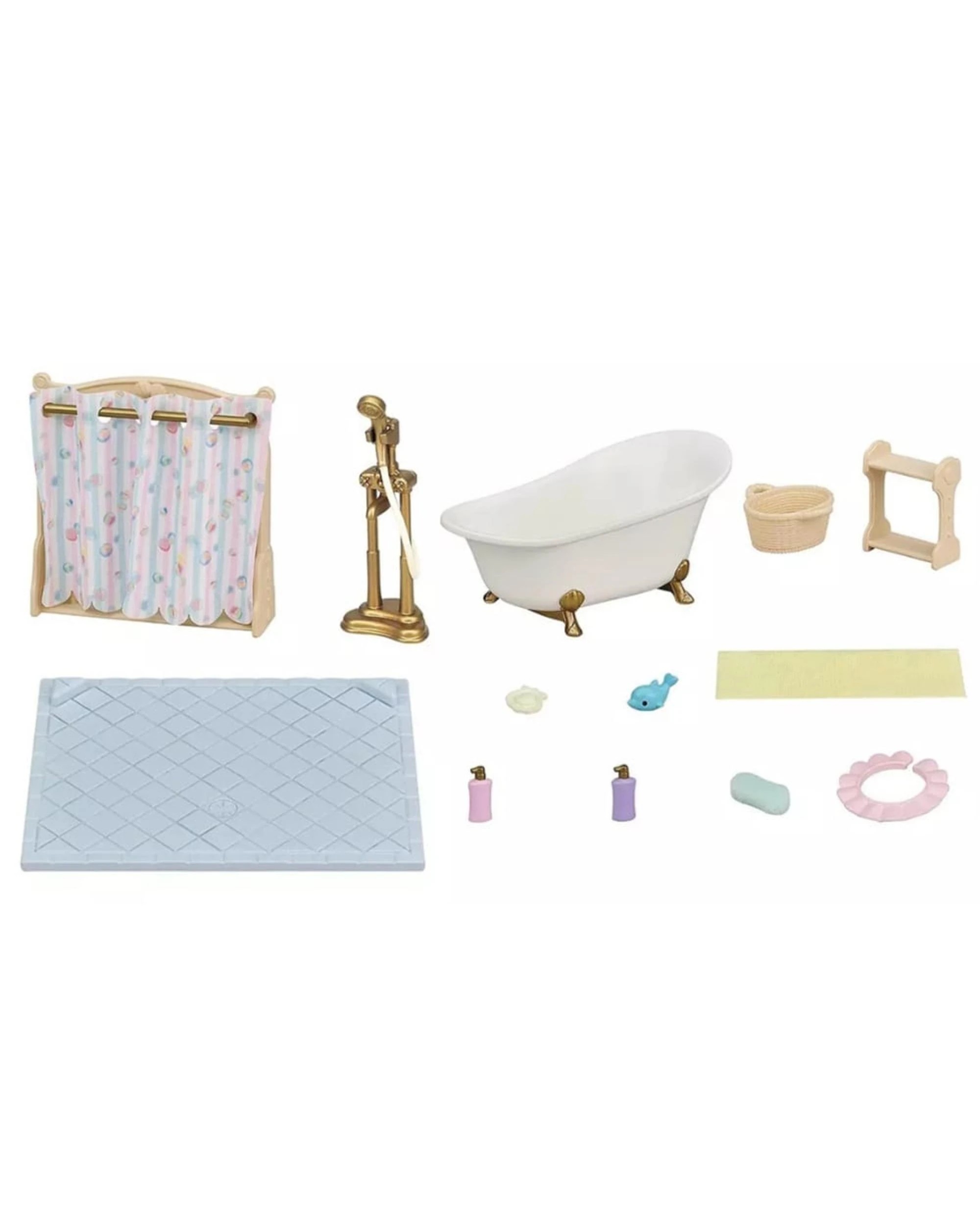 3 Sylvanian Families Bath and Shower Set, 3 of 3