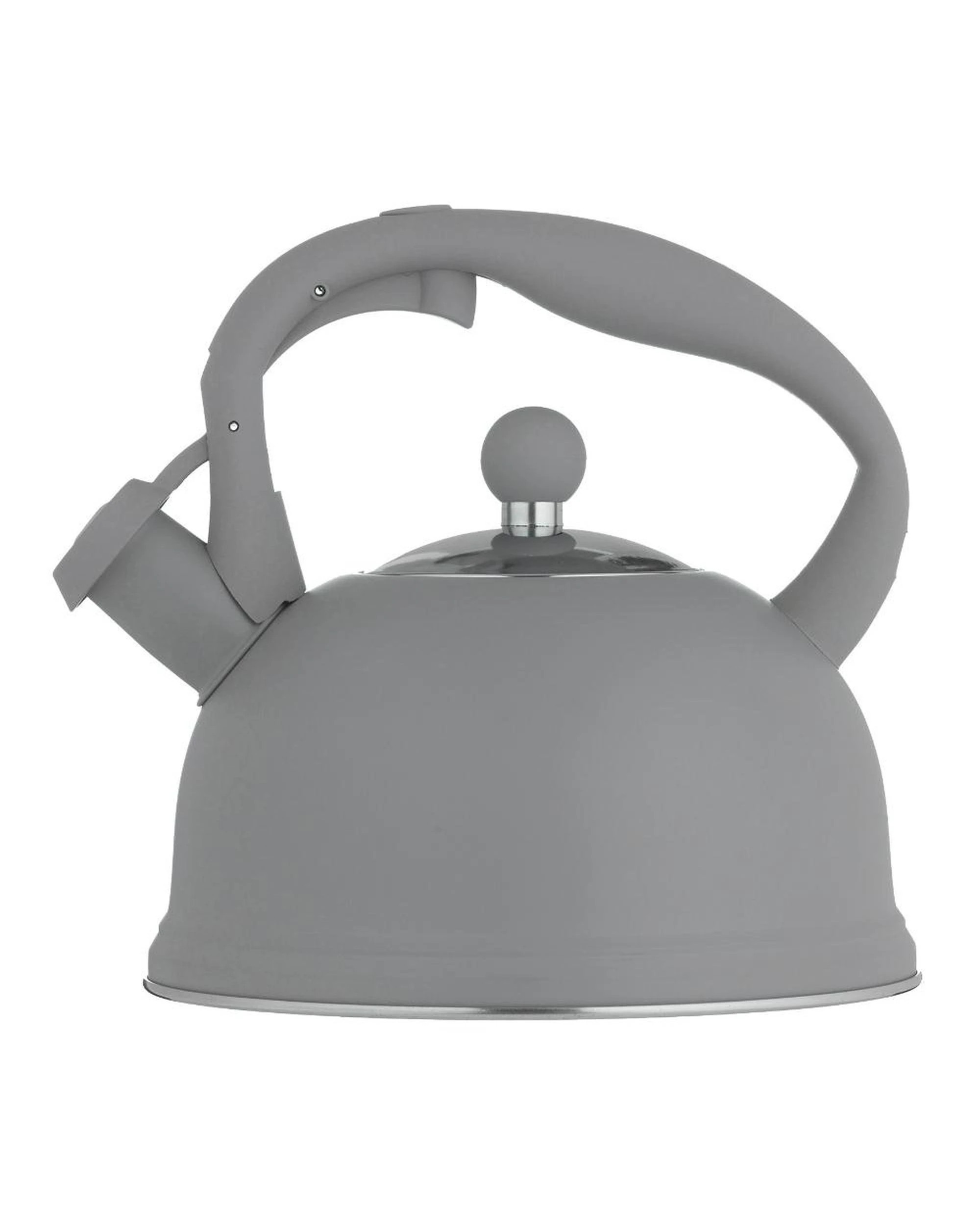 1 Typhoon Living Stove Whistling Kettle 1.8L Suits All Cook Tops  Grey, 1 of 1