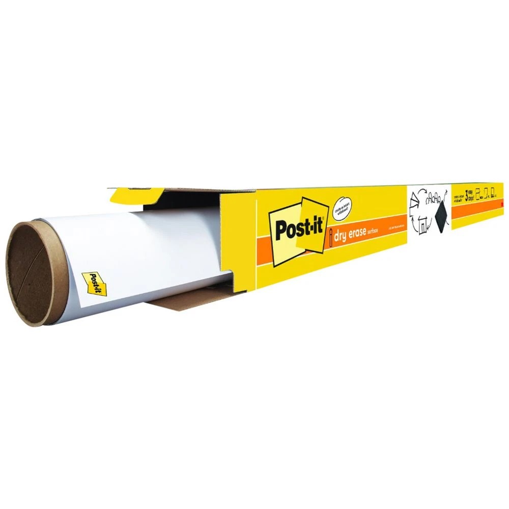 1 Post-it Dry Erase Adhesive Surface 1200 x 900mm, 1 of 1
