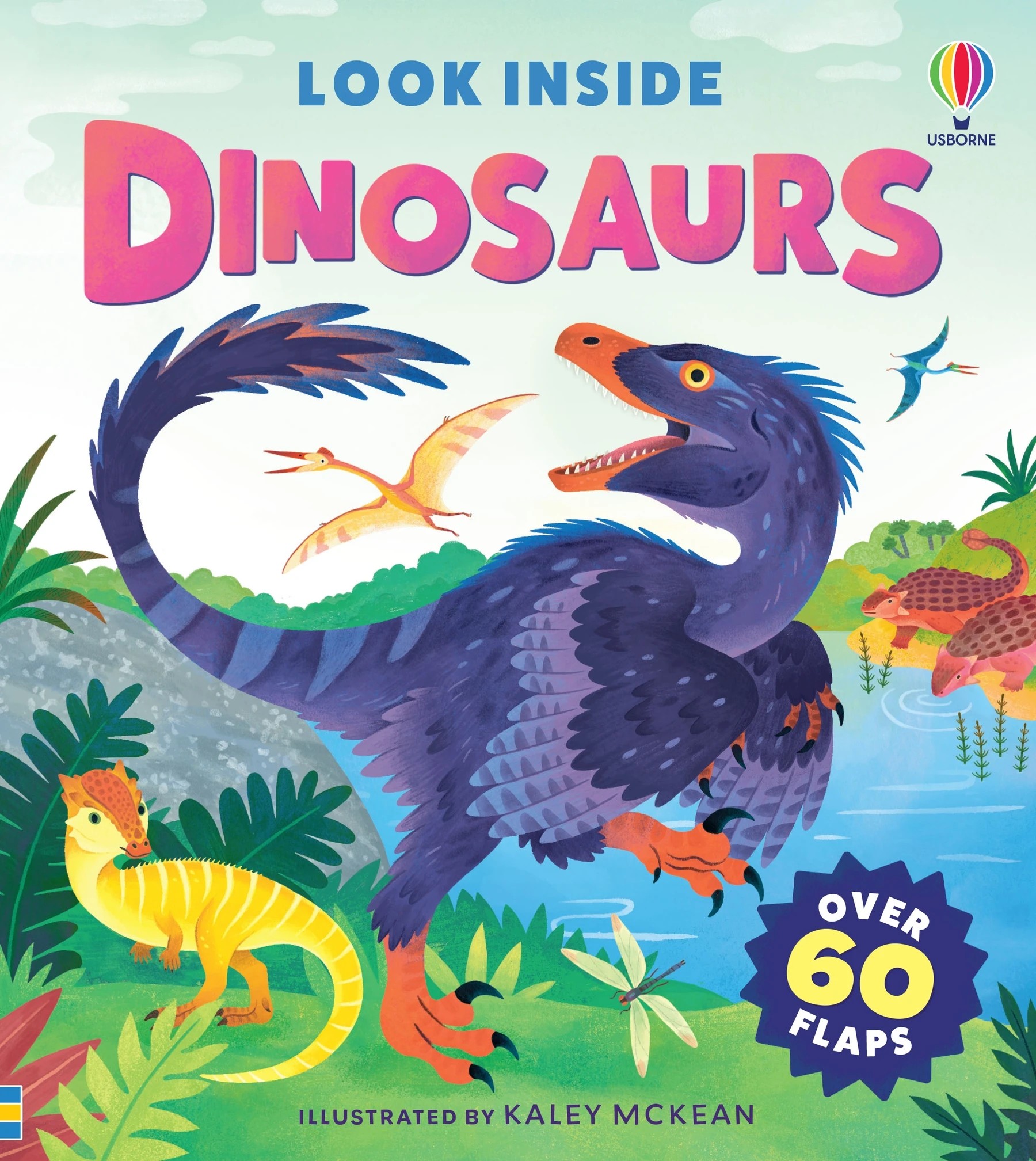 1 Usborne Look Inside Dinosaurs by Emily Bone - Book, 1 of 1