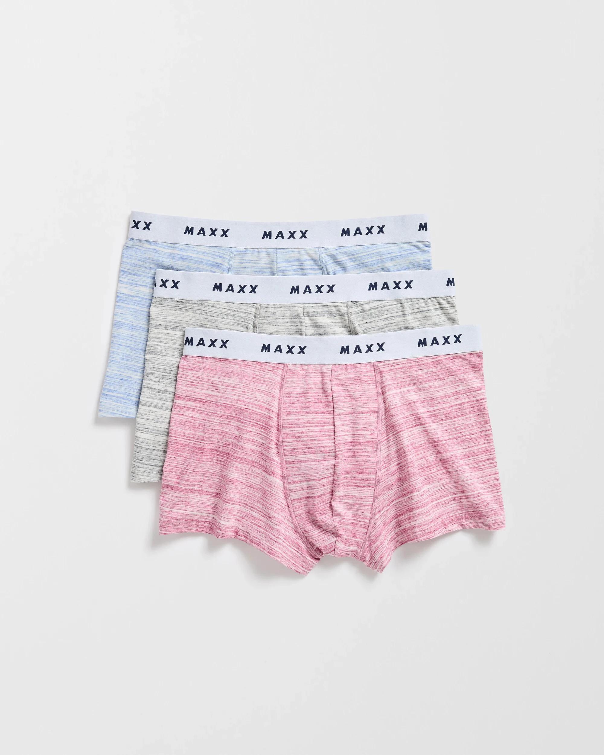 1 Maxx 3 Pack Hipster Trunks SPACE DYE, 1 of 4