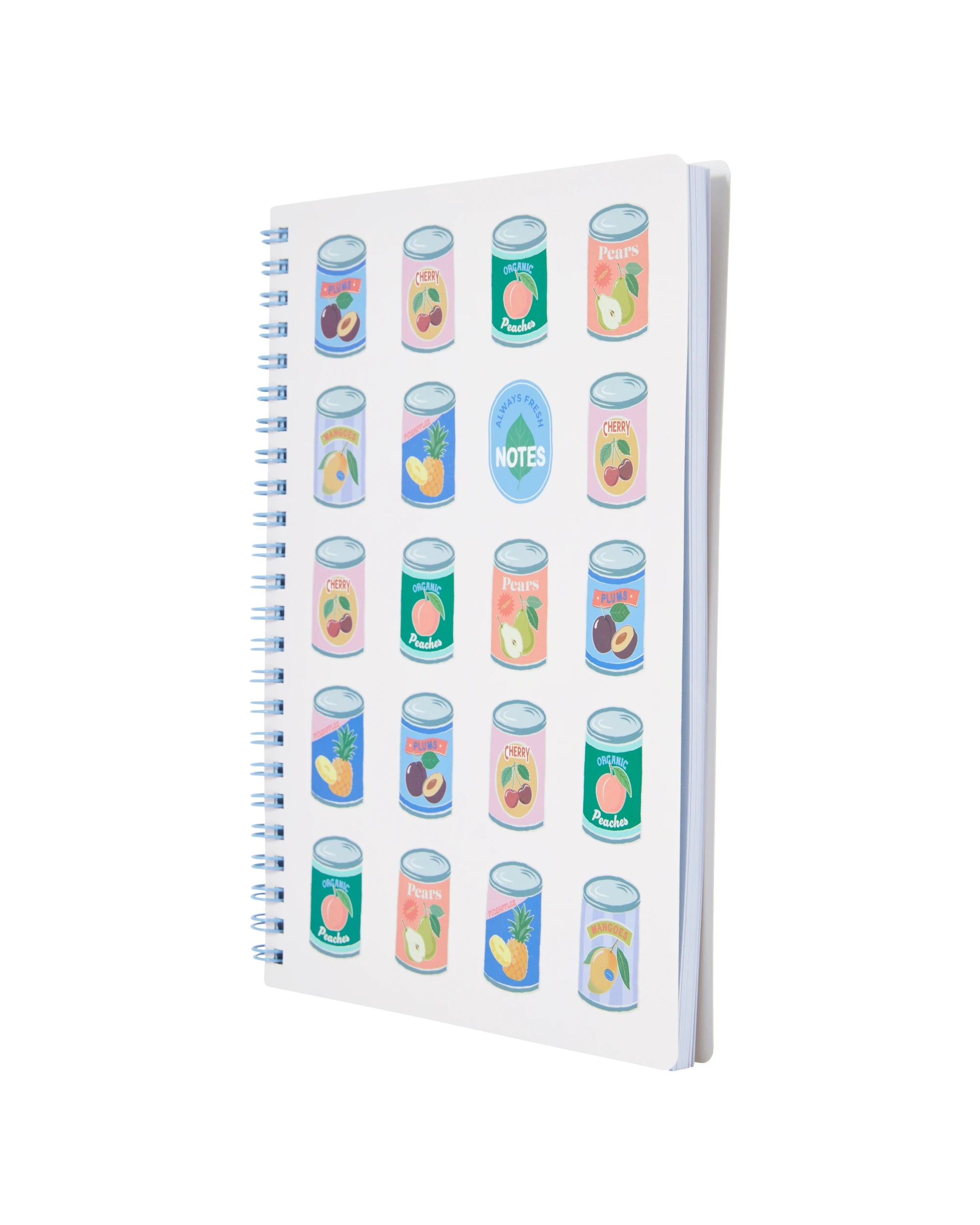 3 A5 Notebook Retro Food Cans 80gsm 120 Pages, 3 of 4