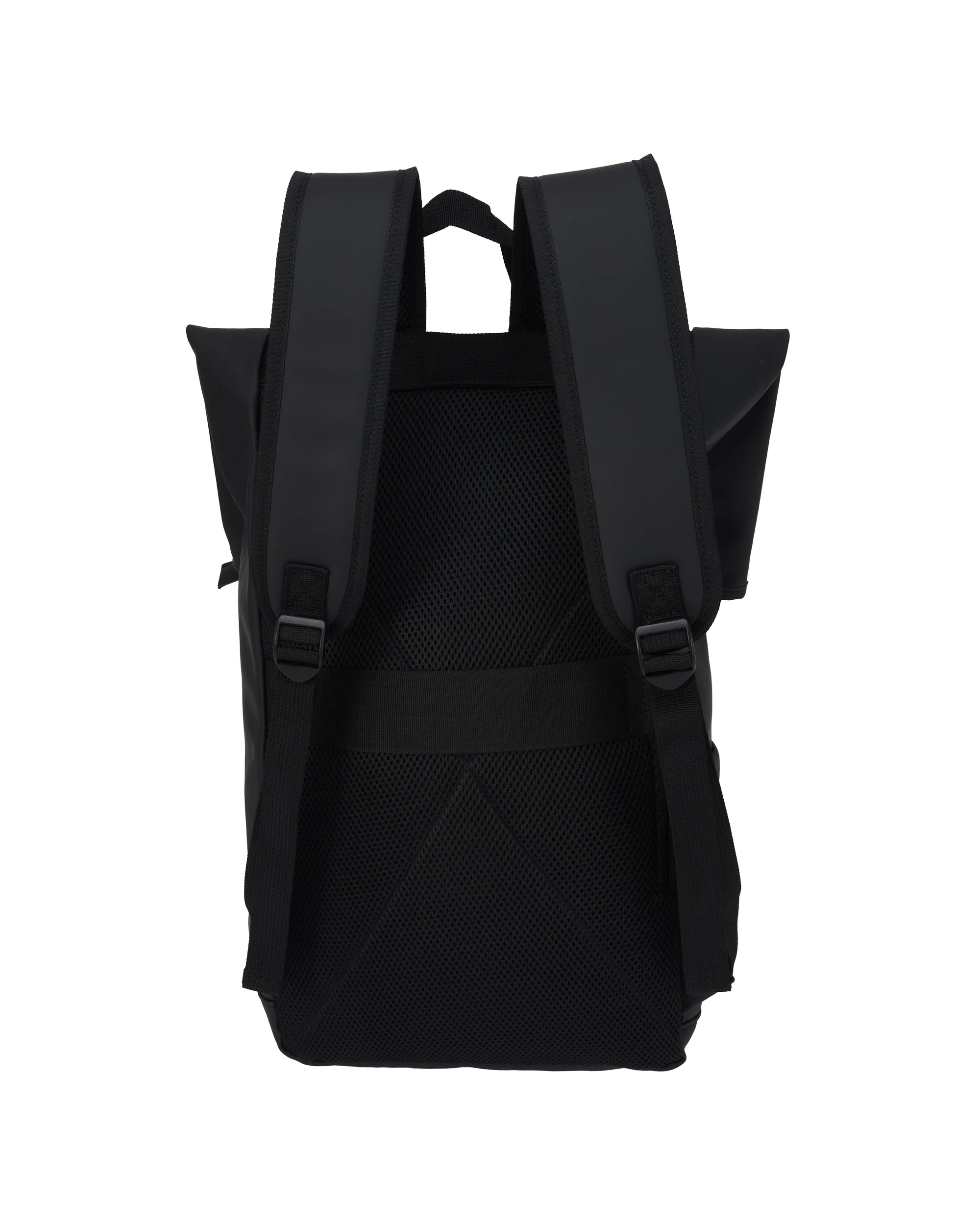 3 PU Roll Up Backpack - Black, 3 of 5