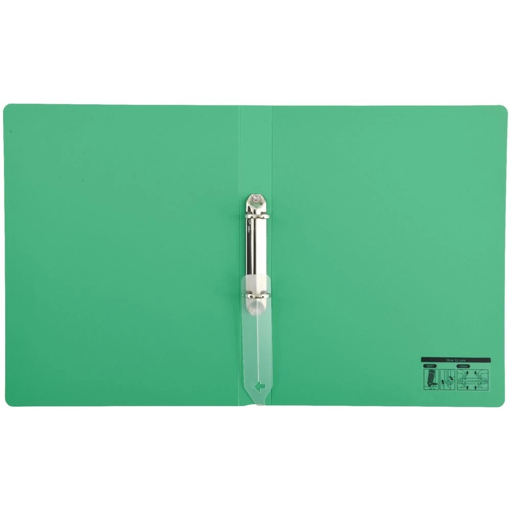 3 Aqua Drops A4 Twist Binder 2-O 18mm Vivid Green, 3 of 4