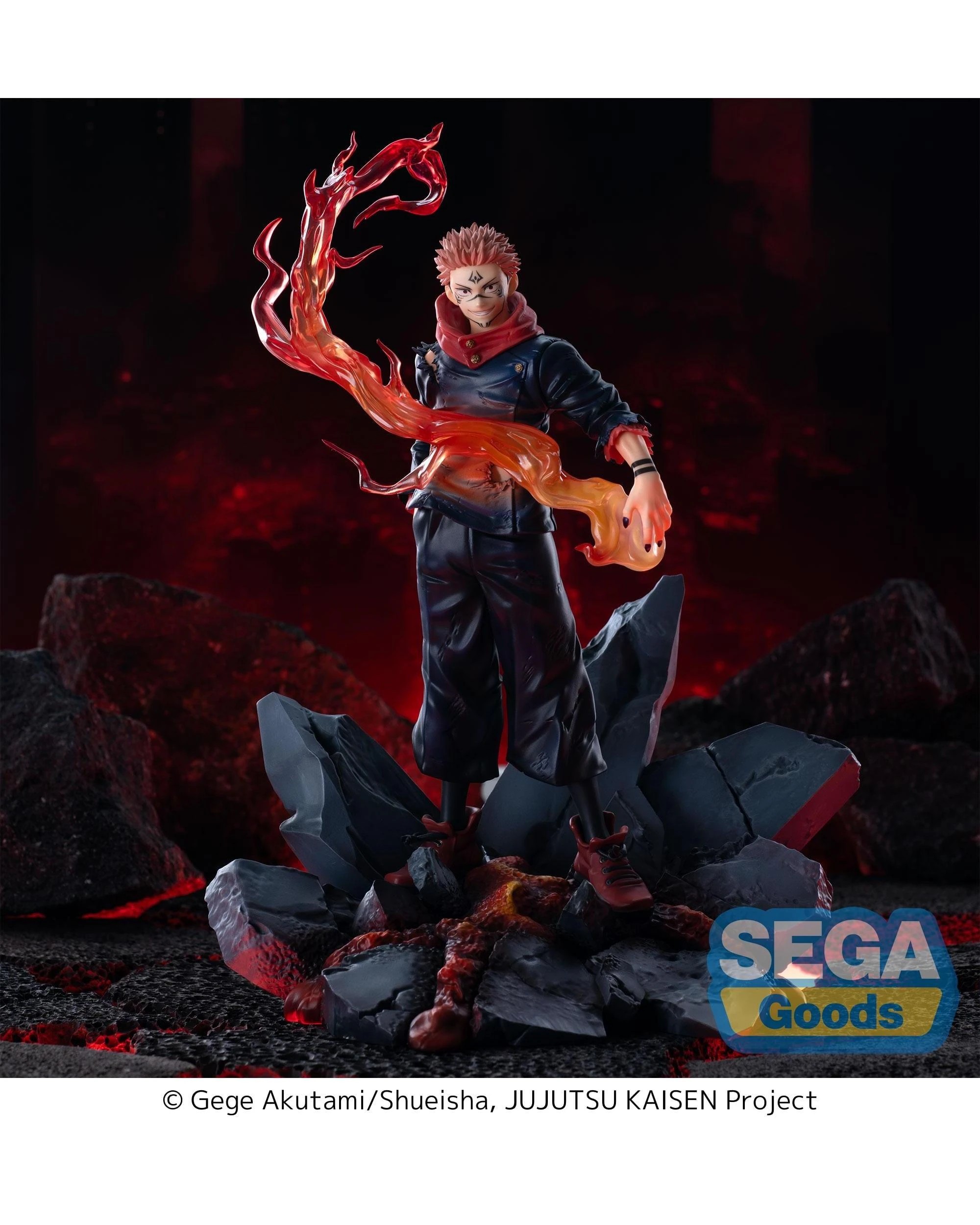 7 SEGA Luminasta Jujutsu Kaisen Sukuna Fuga Figure, 7 of 9