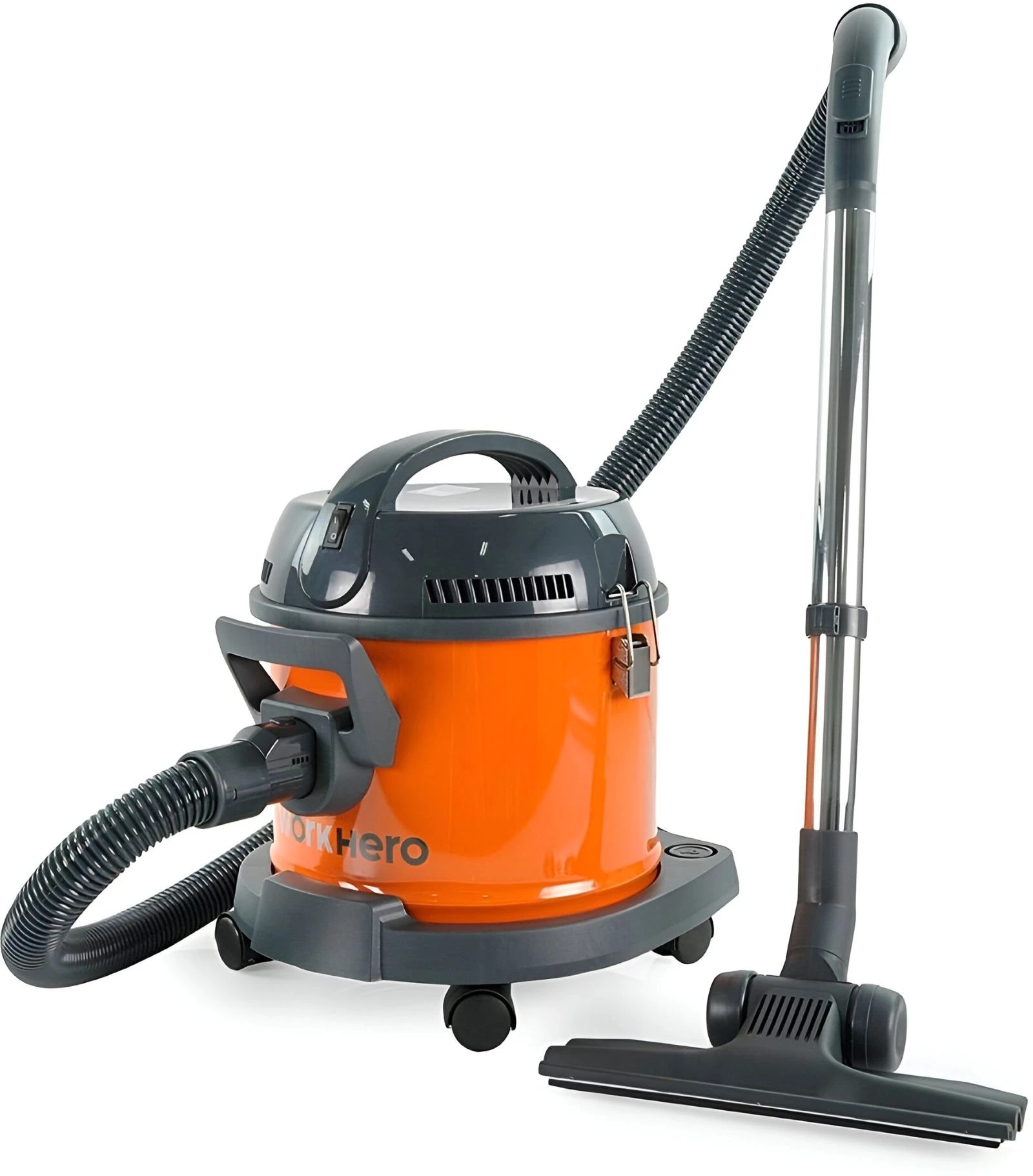 1 Work Hero Cd2 Compact Commercial Dry Canister Vacuum Cleaner - Orange, 1 of 1