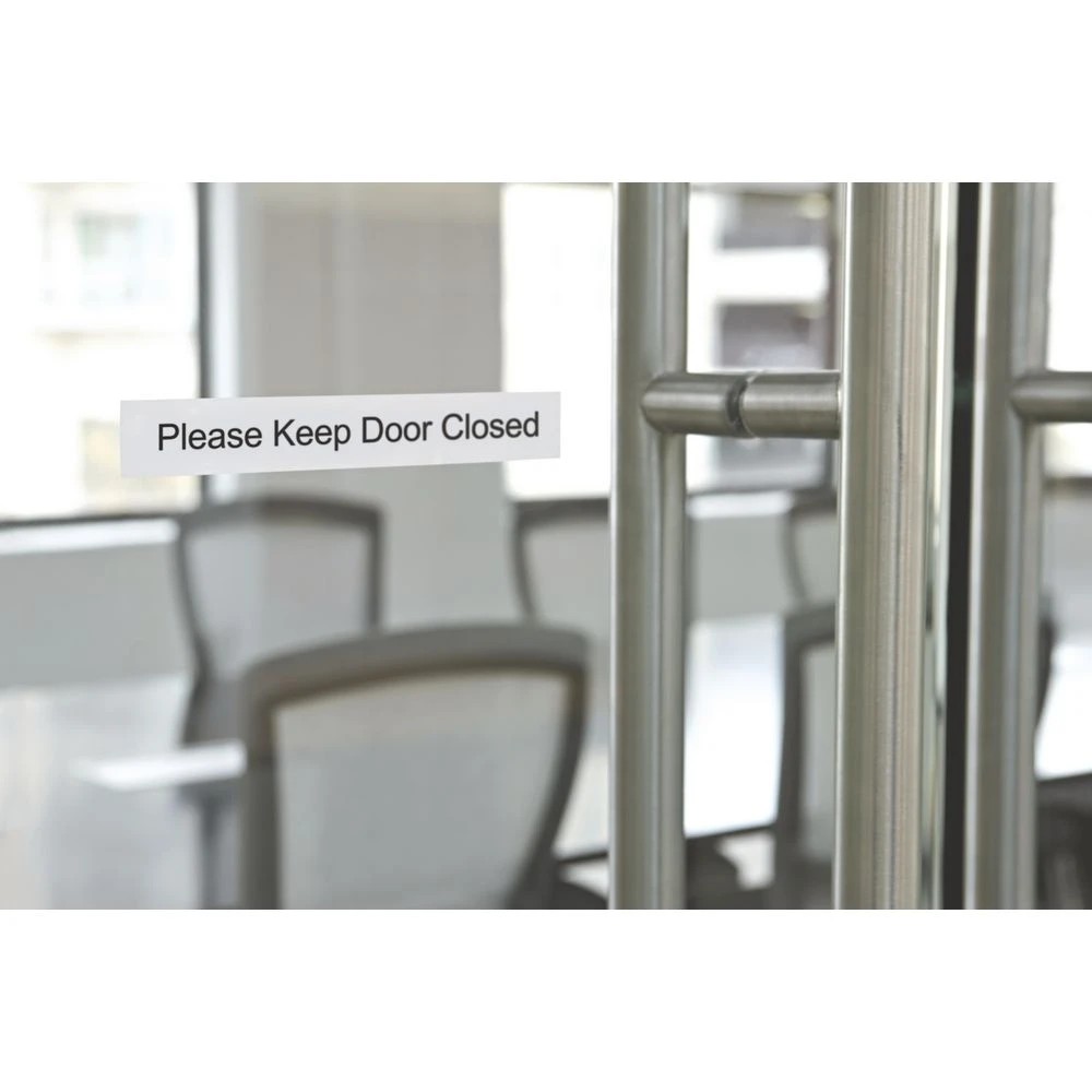 6 DYMO D1 Label Tape 9mm x 7m Black on White, 6 of 6