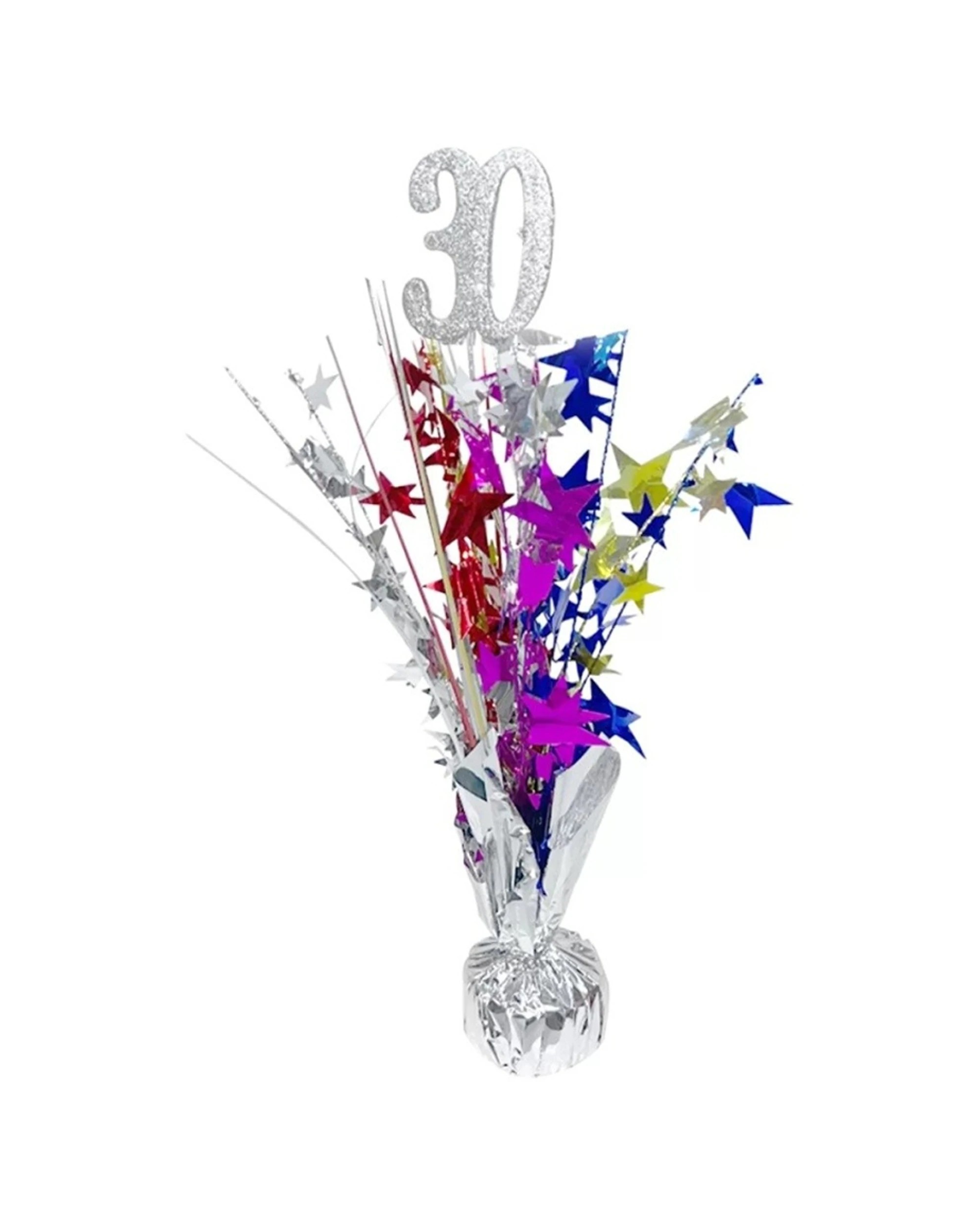1 Party Maker Centrepiece Table Decoration 30th Birthday - Multi, 1 of 1
