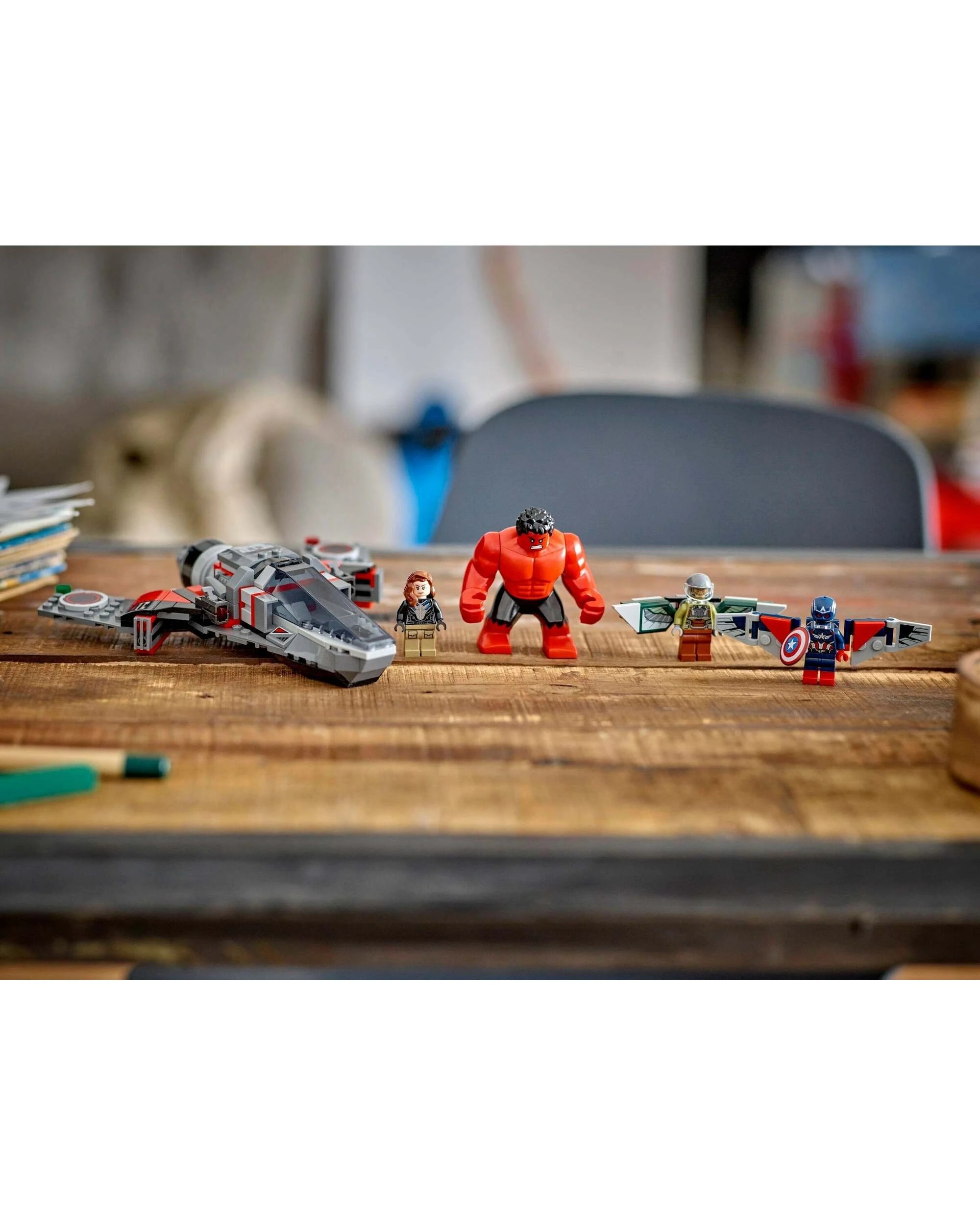 5 LEGO Marvel Captain America vs. Red Hulk Battle 76292, 5 of 5