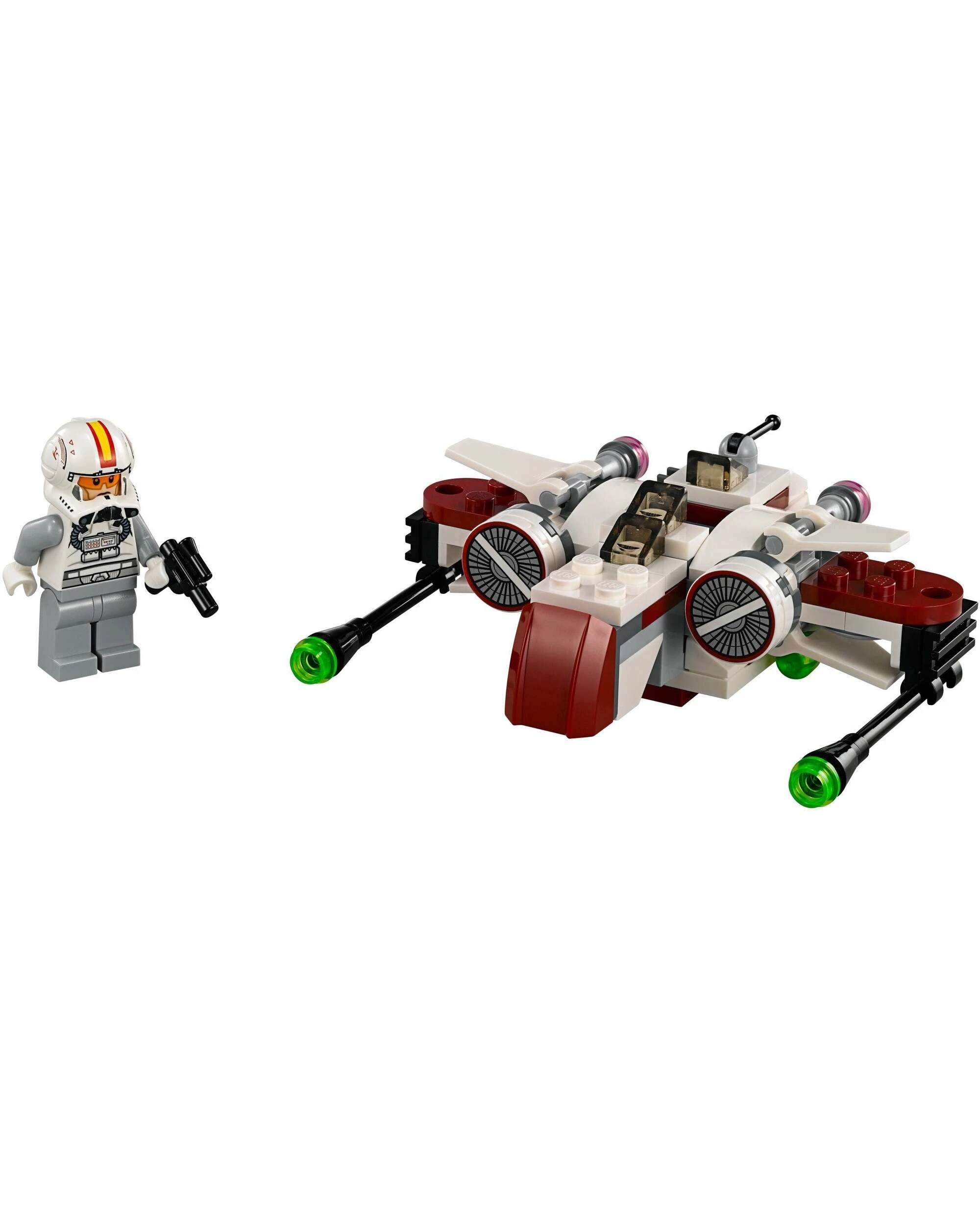 4 LEGO 75072 ARC-170 Starfighter Microfighter, 4 of 4