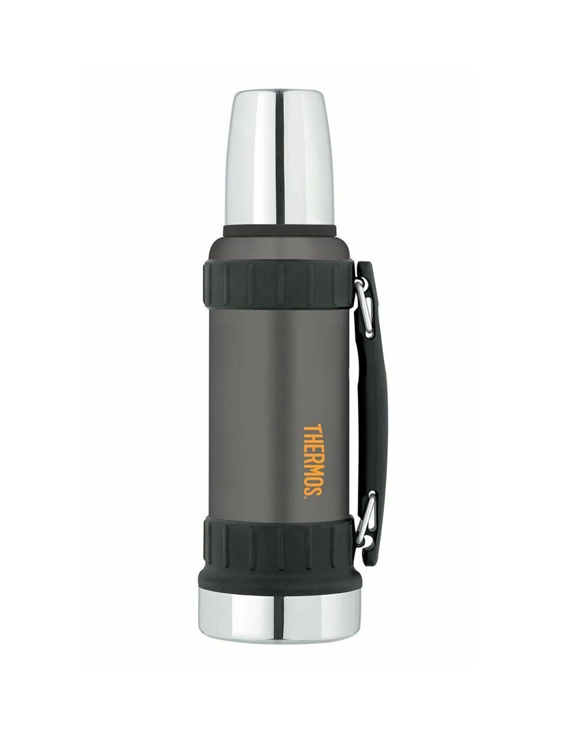 1 Thermos Stainless Steel Vacuum Insulated Leakproof Portable Flask 1.2L - Grey, 1 of 1