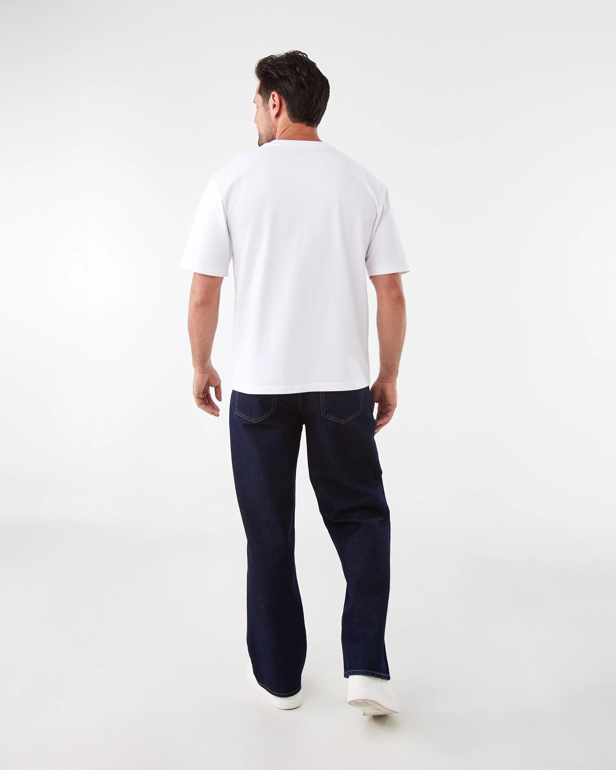 4 Oversized Heavyweight T-shirt WHITE, 4 of 6