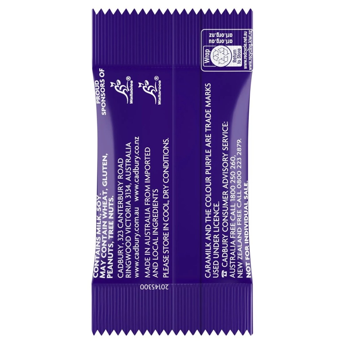 4 12 Piece Cadbury Caramilk Wallaby Chocolate 144g, 4 of 4