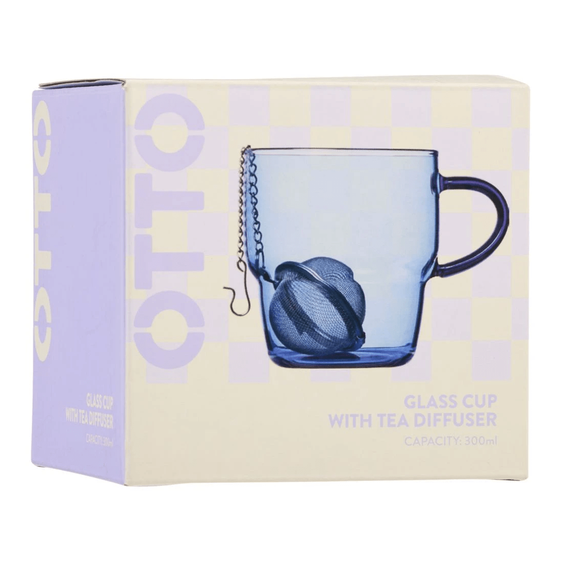 6 Otto Eclectic Pop Tea Cup with Infuser, 6 of 6