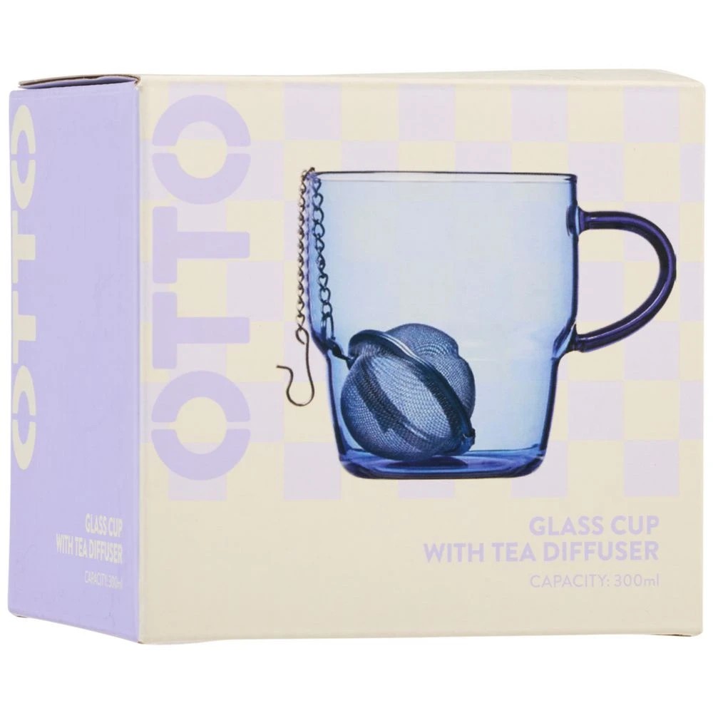 6 Otto Eclectic Pop Tea Cup with Infuser, 6 of 6