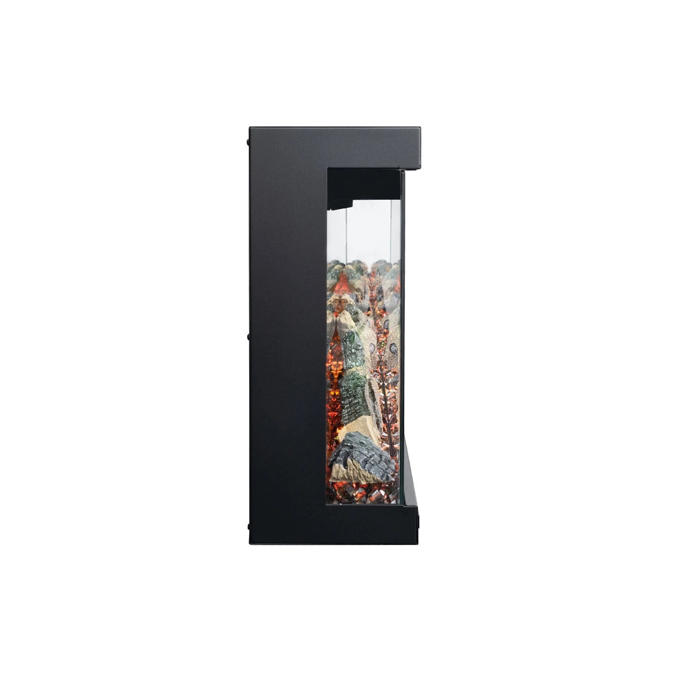 7 Moda Living Aspen 84 inch 3-Sided Electric Fireplace - Black, 7 of 7
