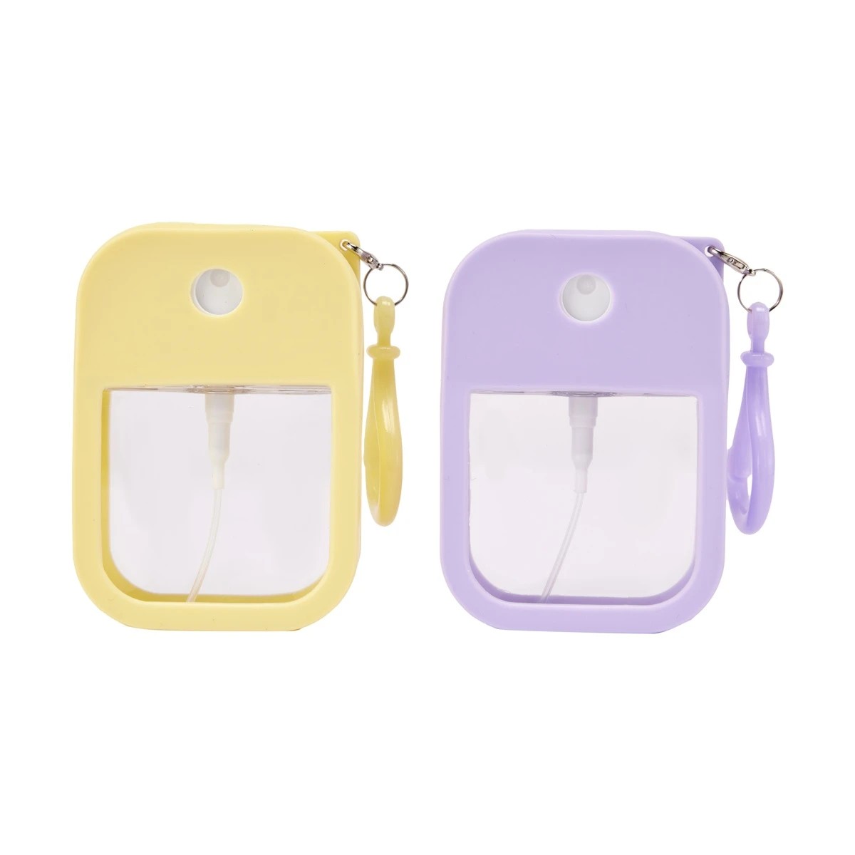 2 OXX Travel 2 Pack Spray Bottles - Purple and Yellow, 2 of 7